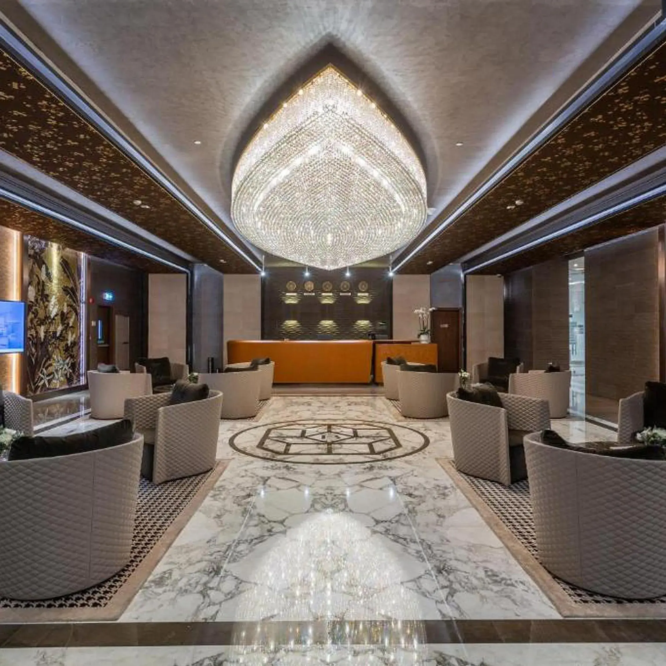 Lobby or reception in The Bentley Luxury Hotel & Suites Lobby or reception in The Bentley Luxury Hotel & Suites