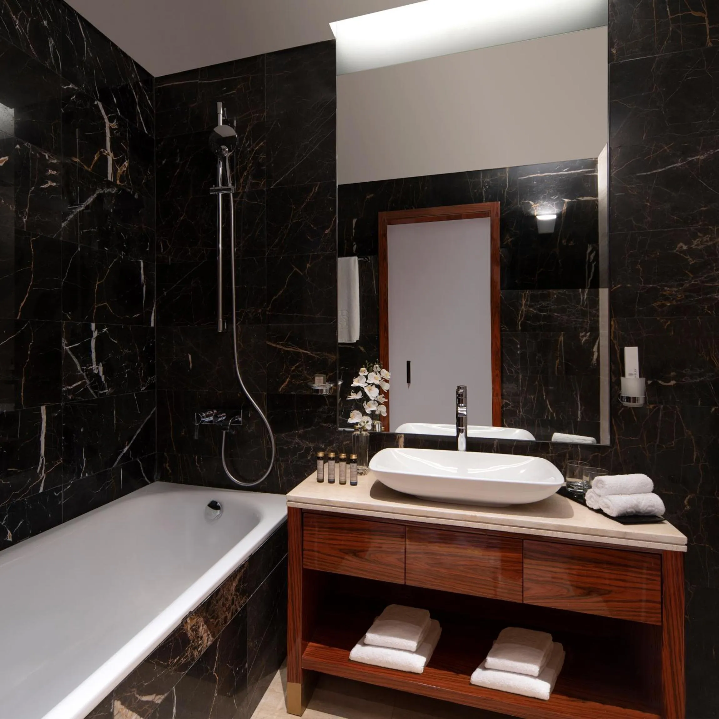 Bathroom in The Bentley Luxury Hotel & Suites