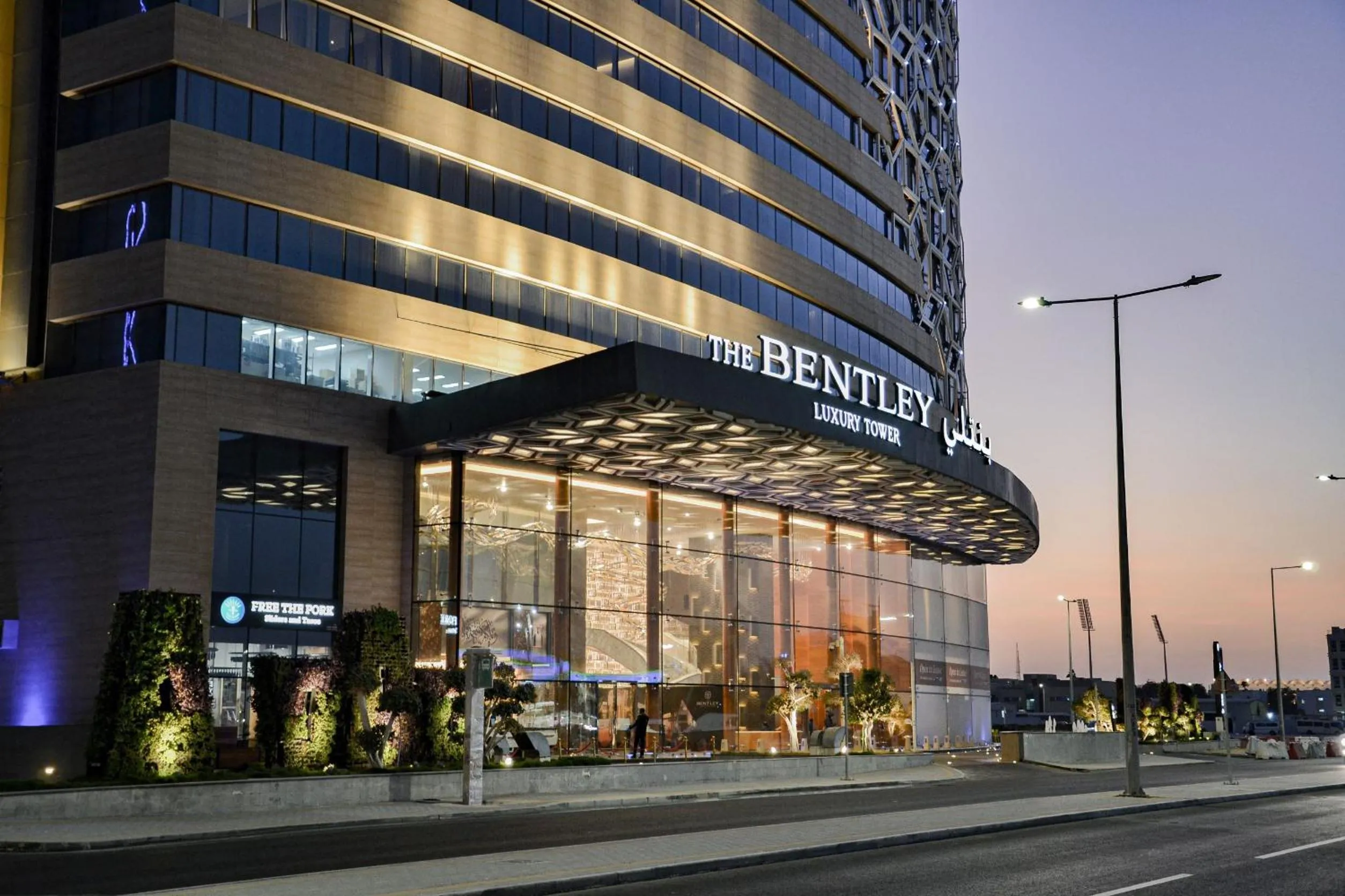 Facade/entrance in The Bentley Luxury Hotel & Suites