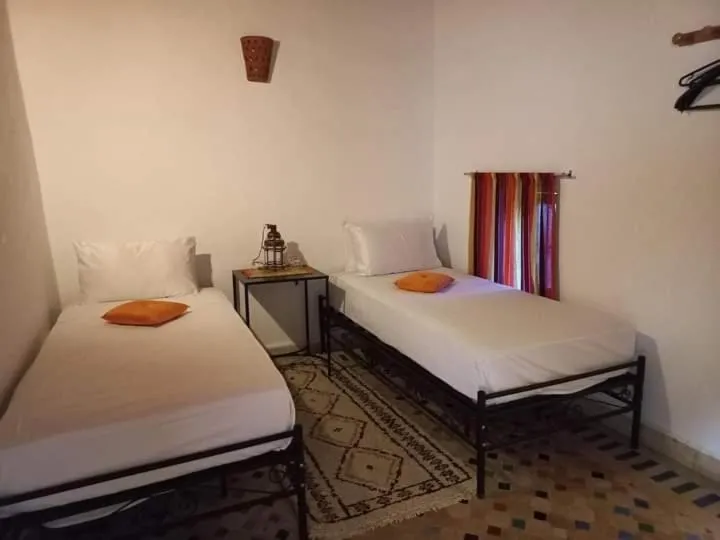 Double or Twin Room with Private Bathroom - single occupancy in Riad Fes EL KAID