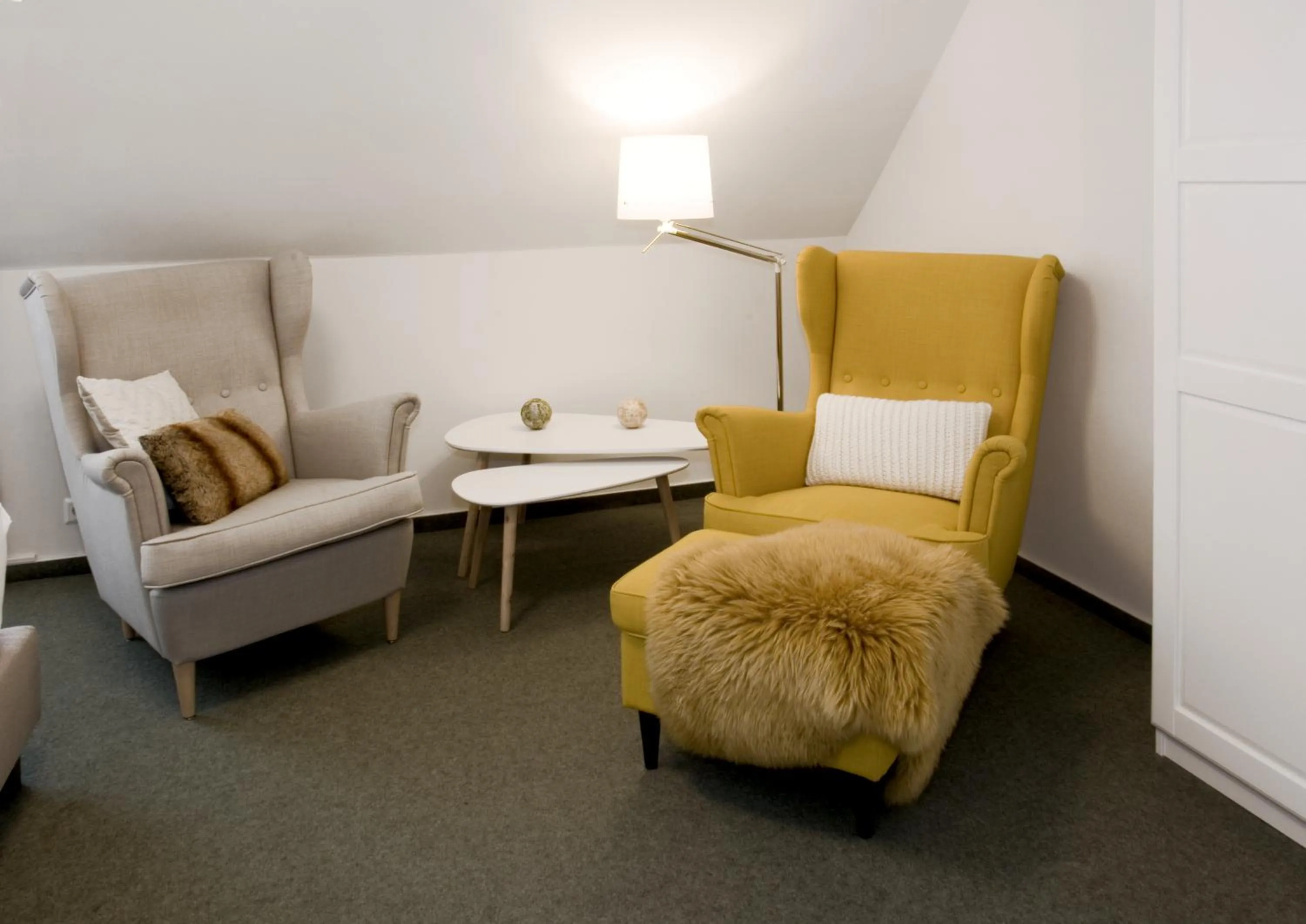Seating area in Hotel Auszeit