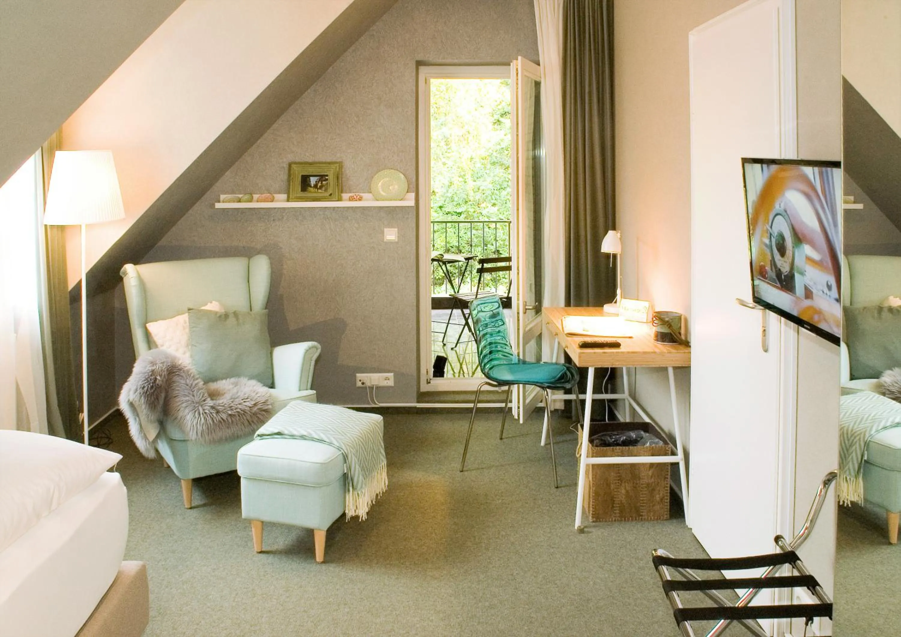 Seating area in Hotel Auszeit