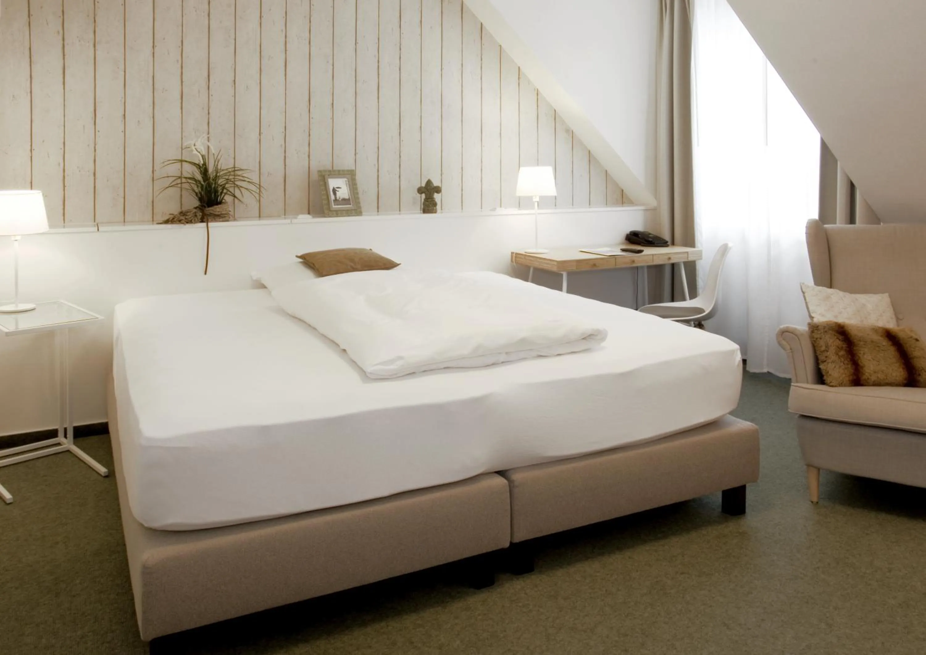 Bed in Hotel Auszeit