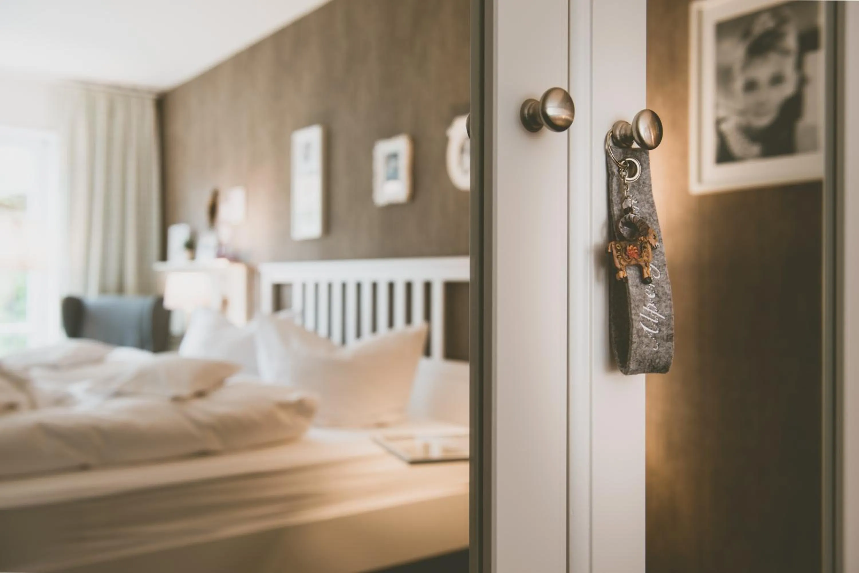 Bed in Hotel Auszeit