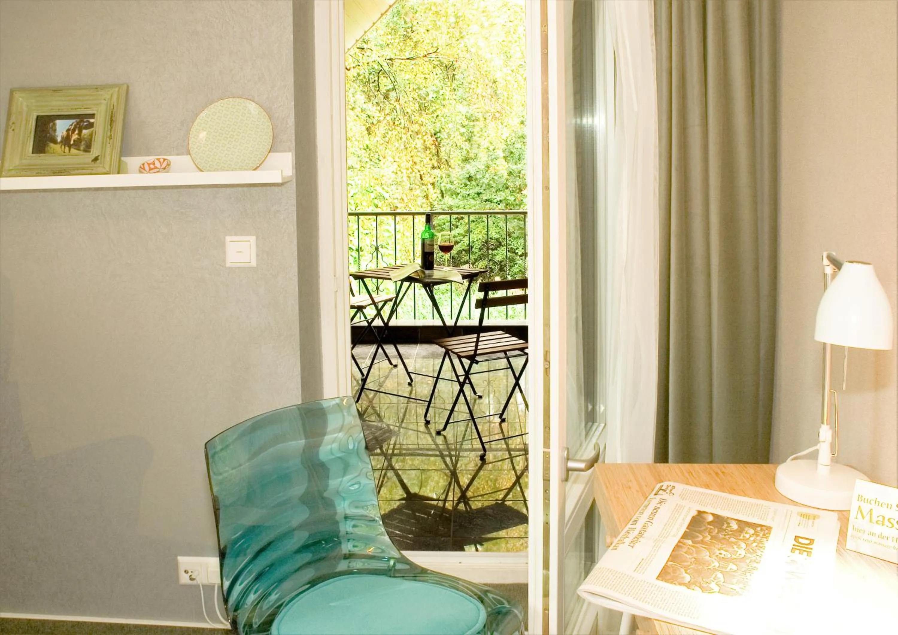 Balcony/Terrace in Hotel Auszeit