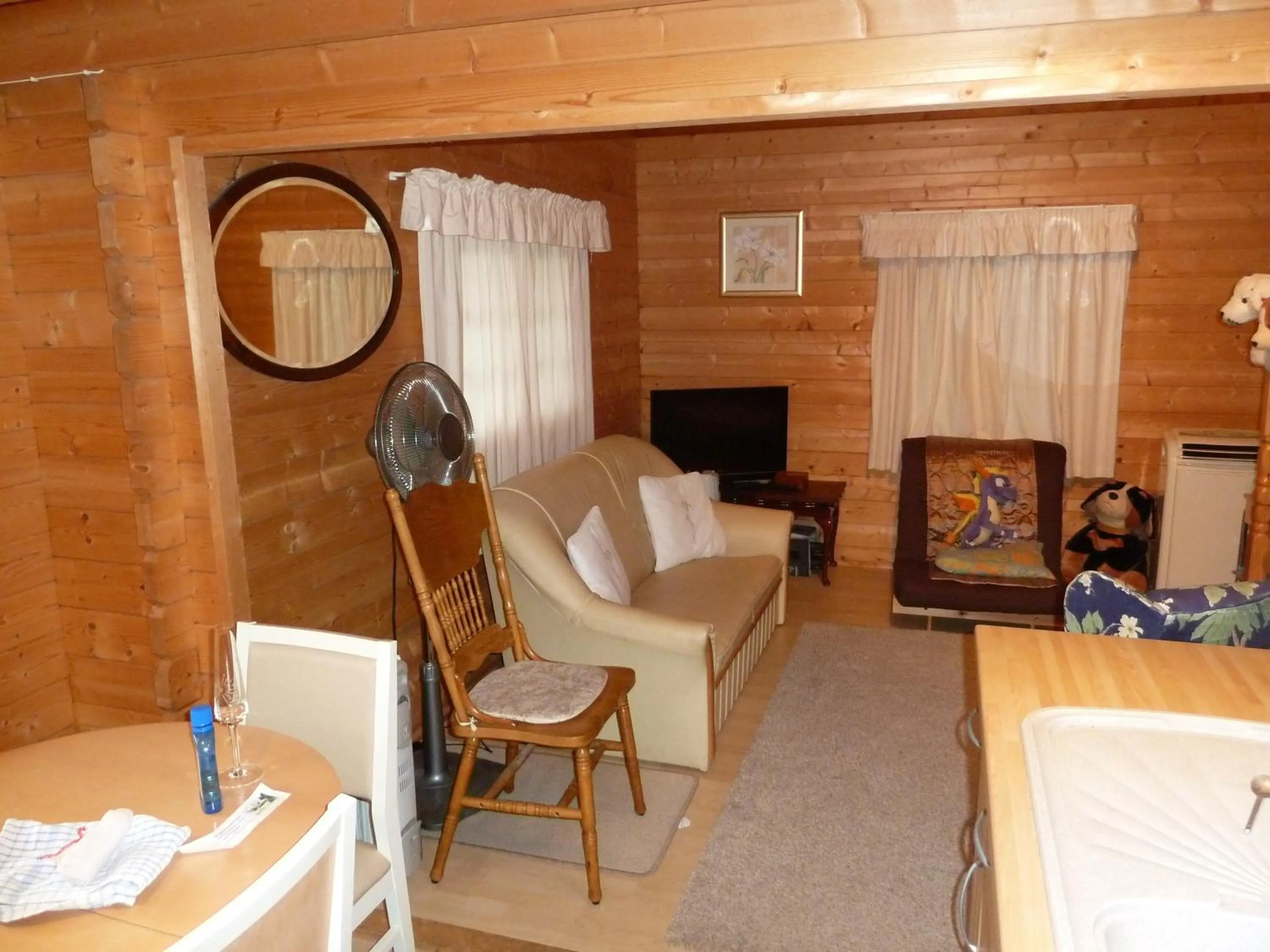 Living room in Hillside Self Catering