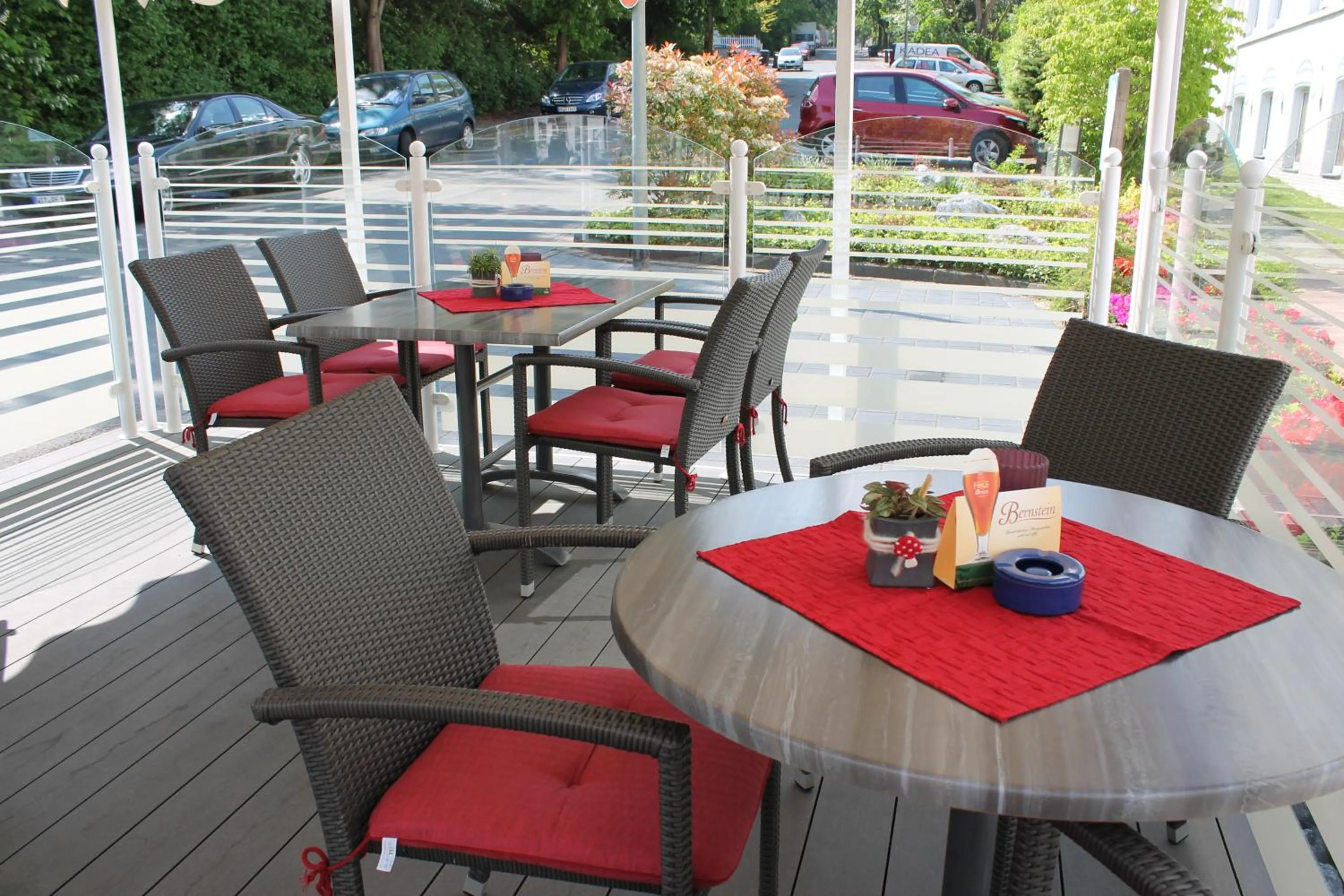 Balcony/Terrace in Avantgarde Hotel
