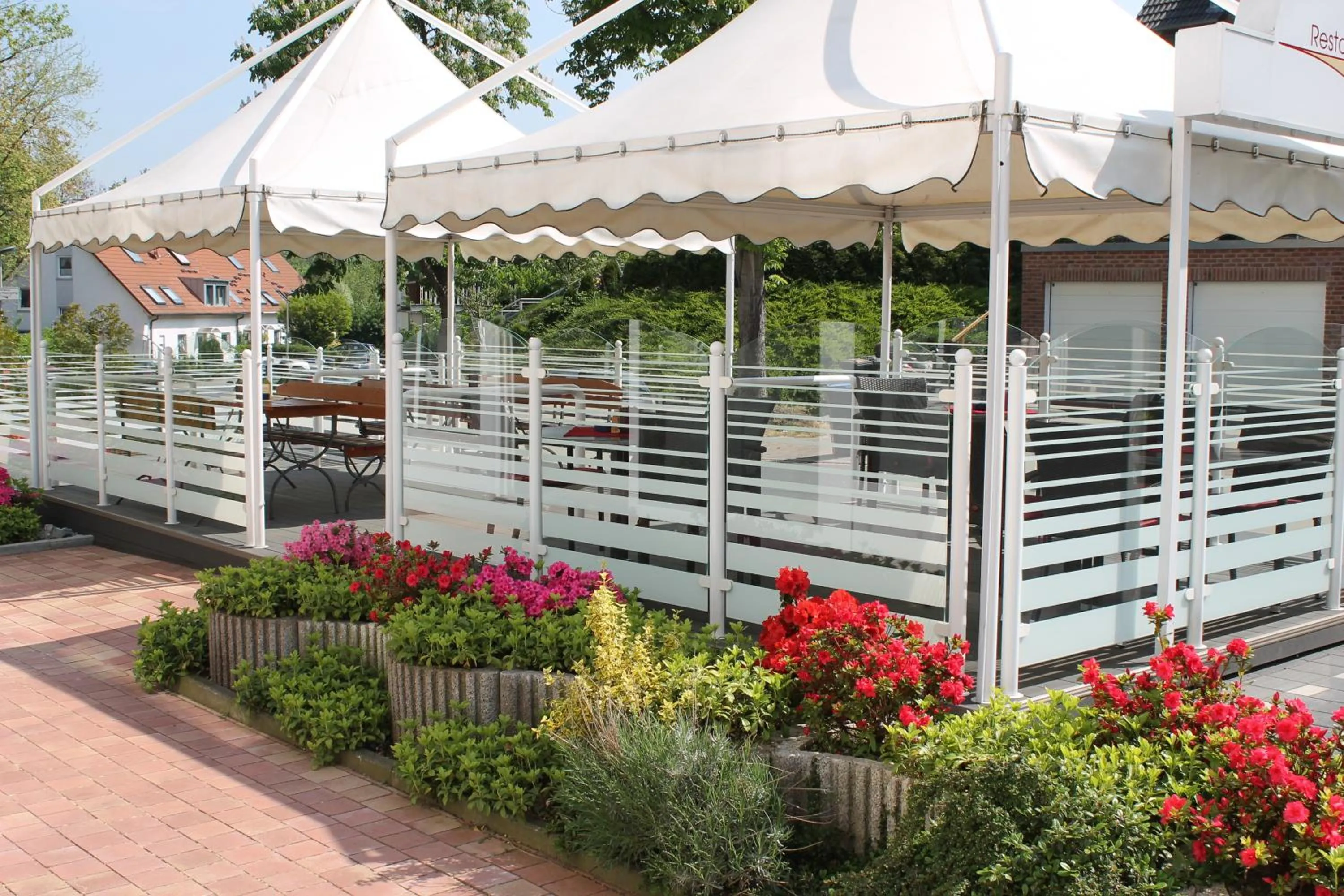 Patio in Avantgarde Hotel