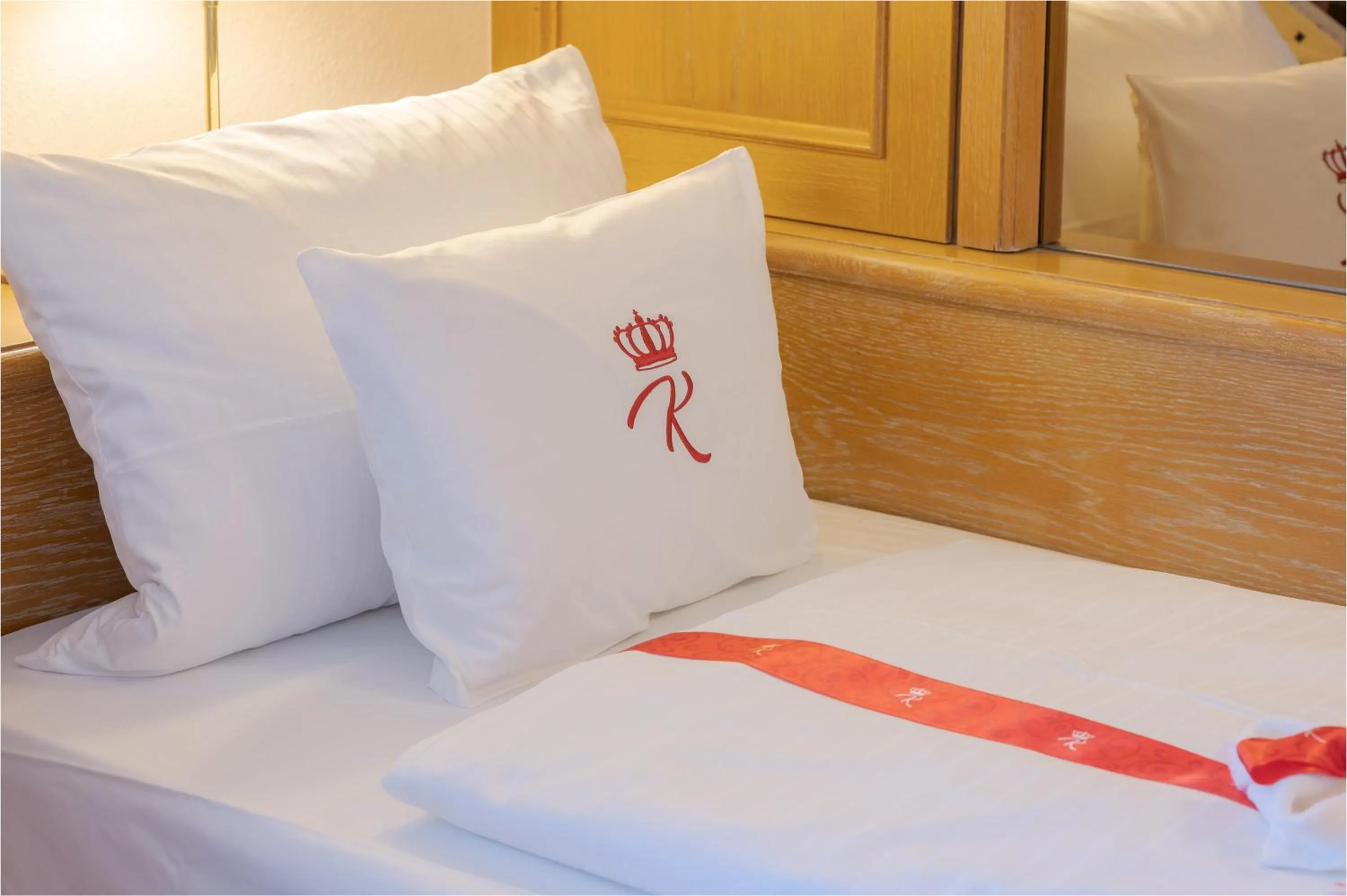 Bed in Hotel am Schlosspark Zum Kurfürst