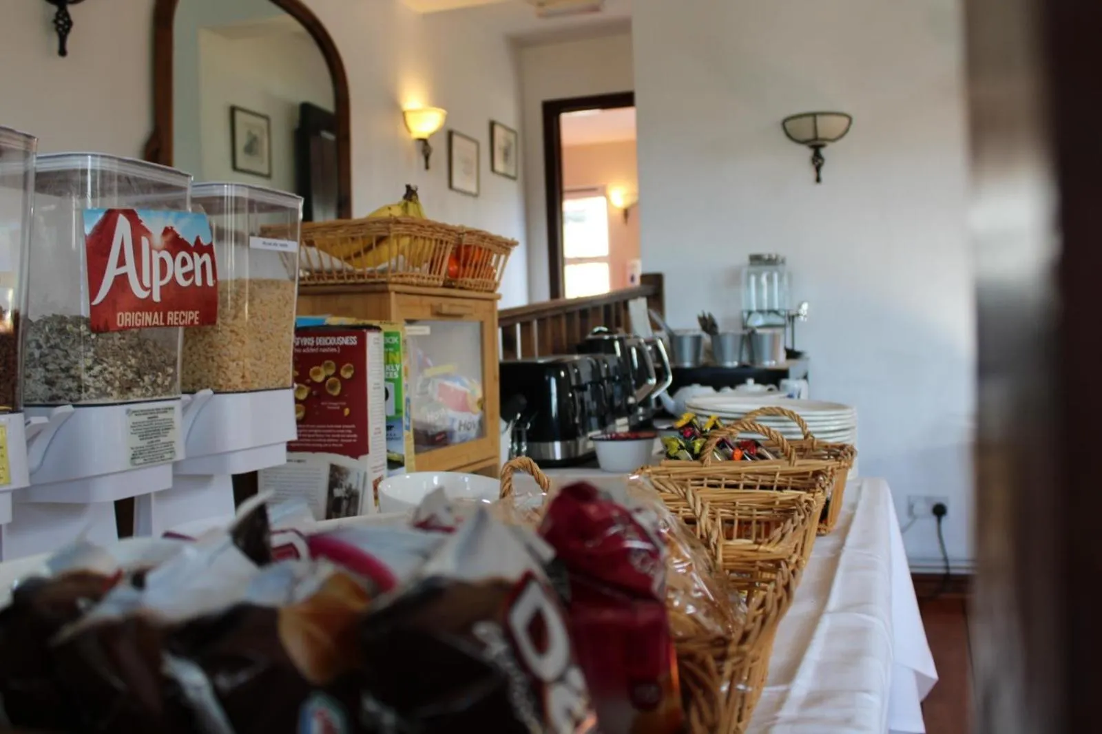 Buffet breakfast in The Trooper Inn