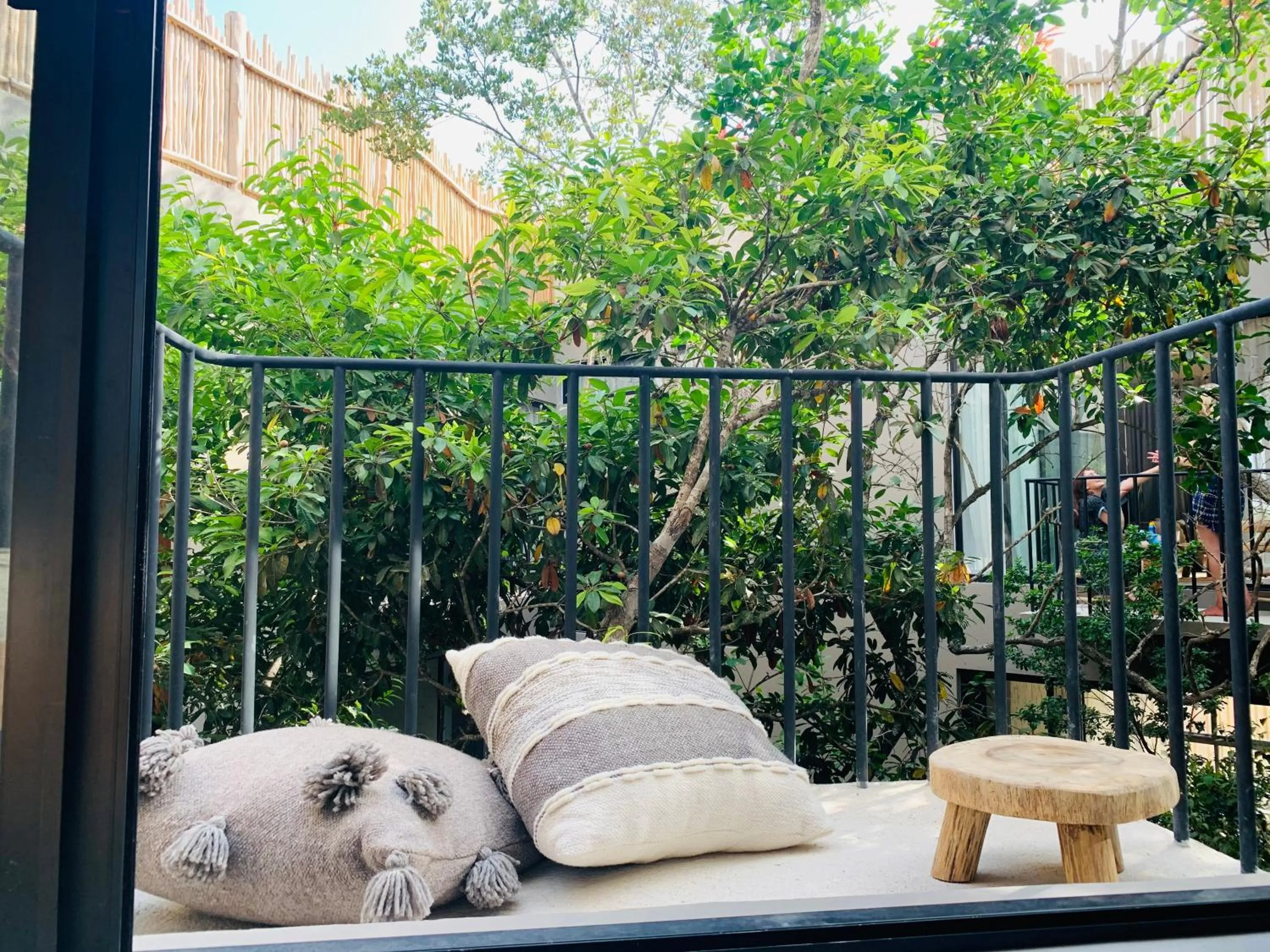 Balcony/Terrace in Vida Boho Apart 16 with special fee to access Hotel Bardo