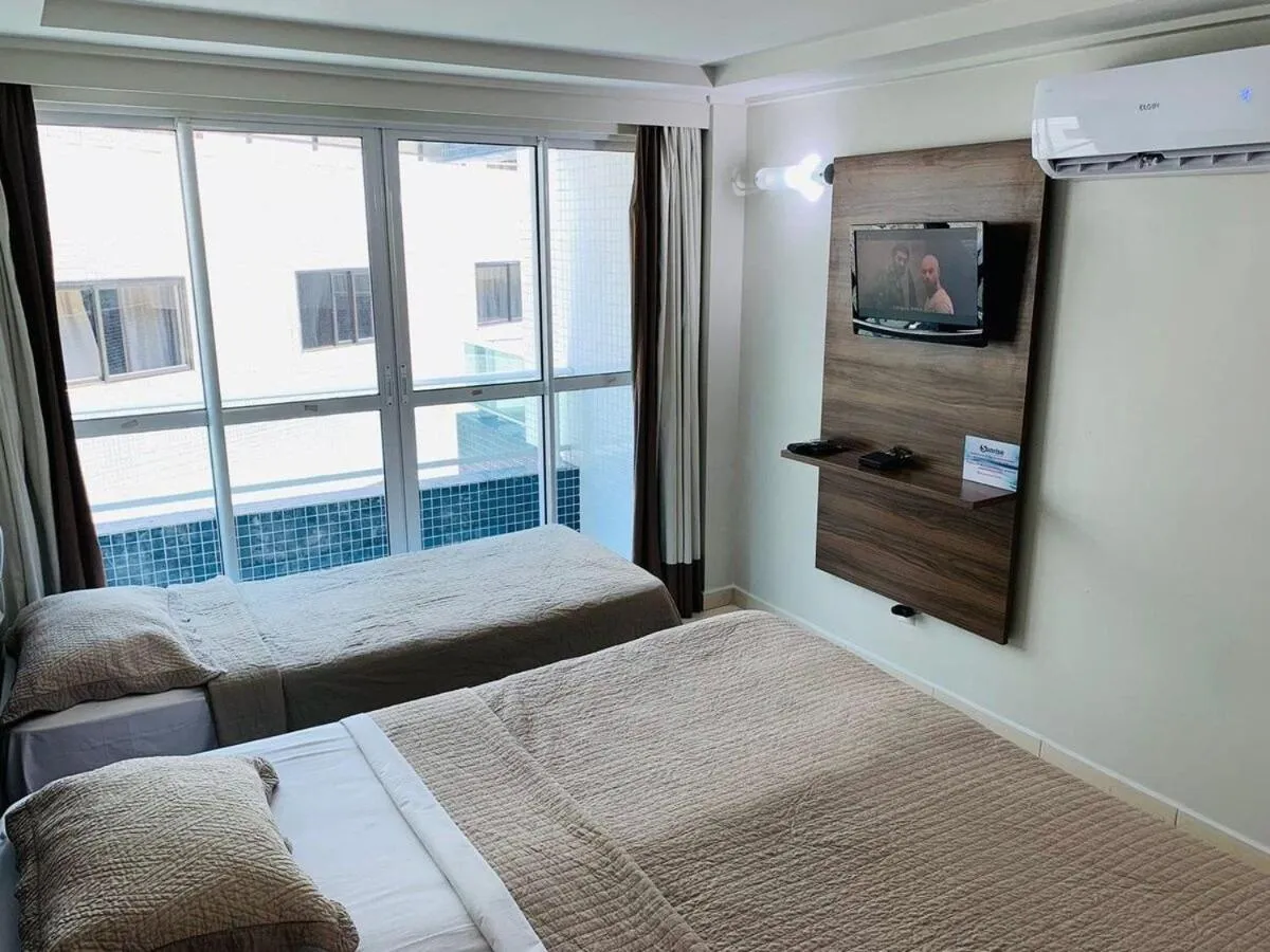 Photo of the whole room, Bed in AX Blue Suítes