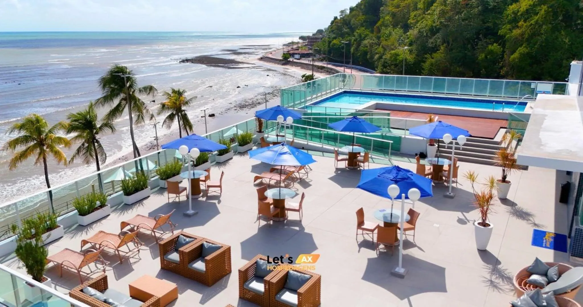 Solarium in AX Blue Suítes