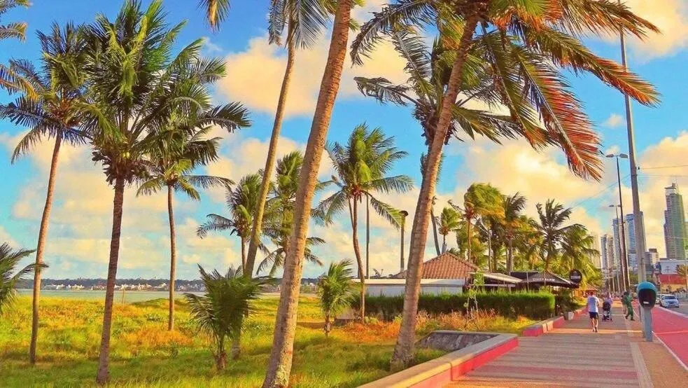 Street view in AX Blue Suítes