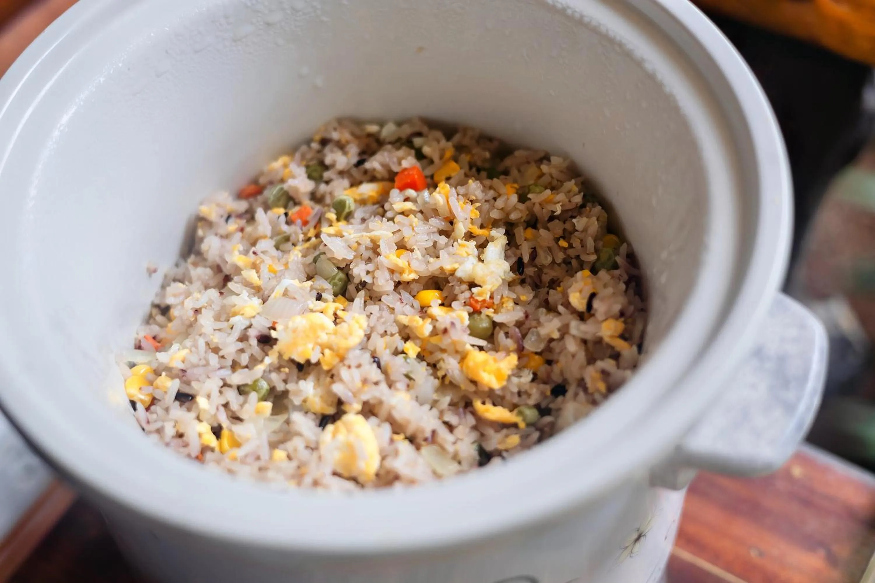 Buffet breakfast in Bansuanphutarn