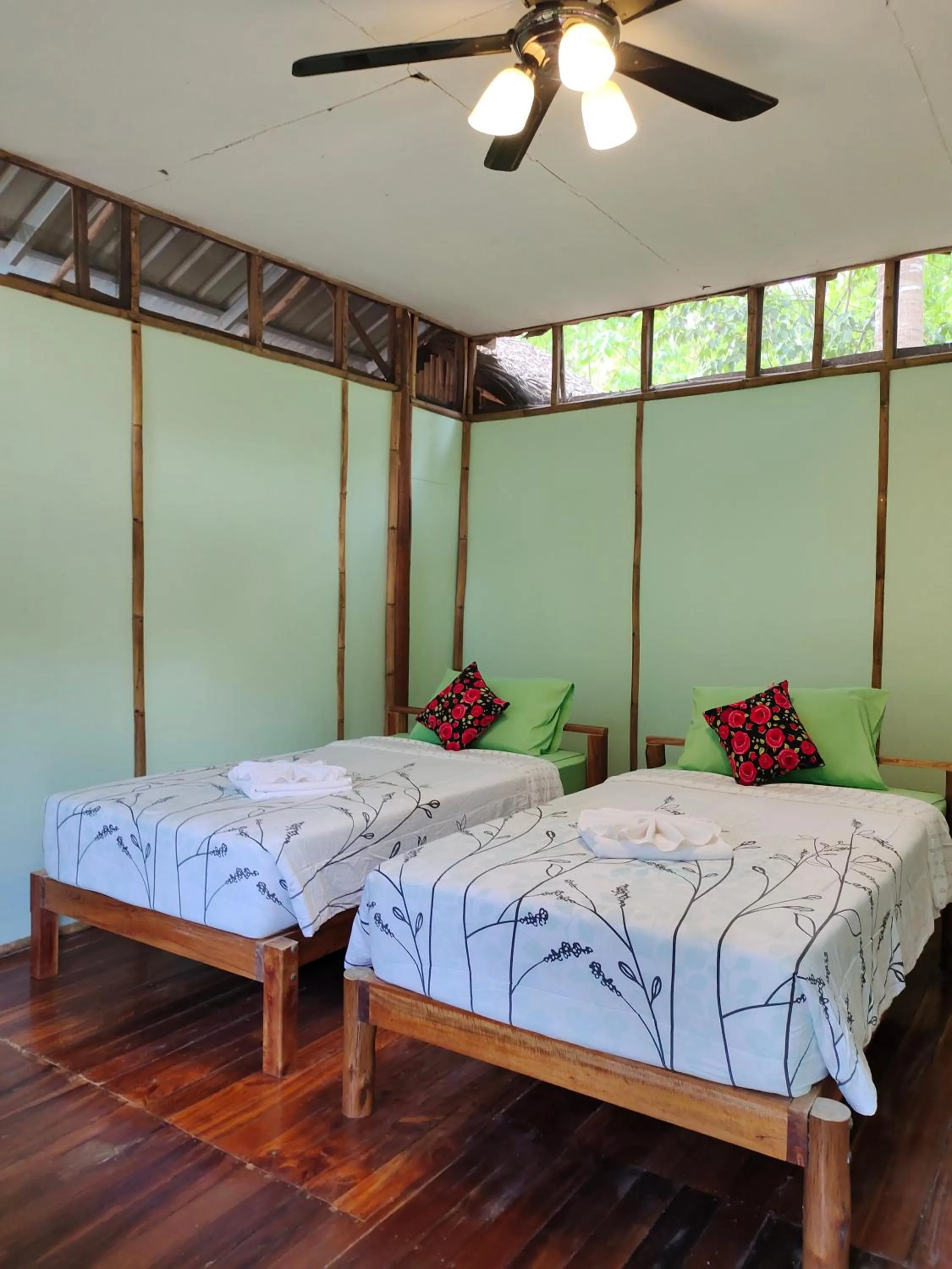 Bed in Bansuanphutarn