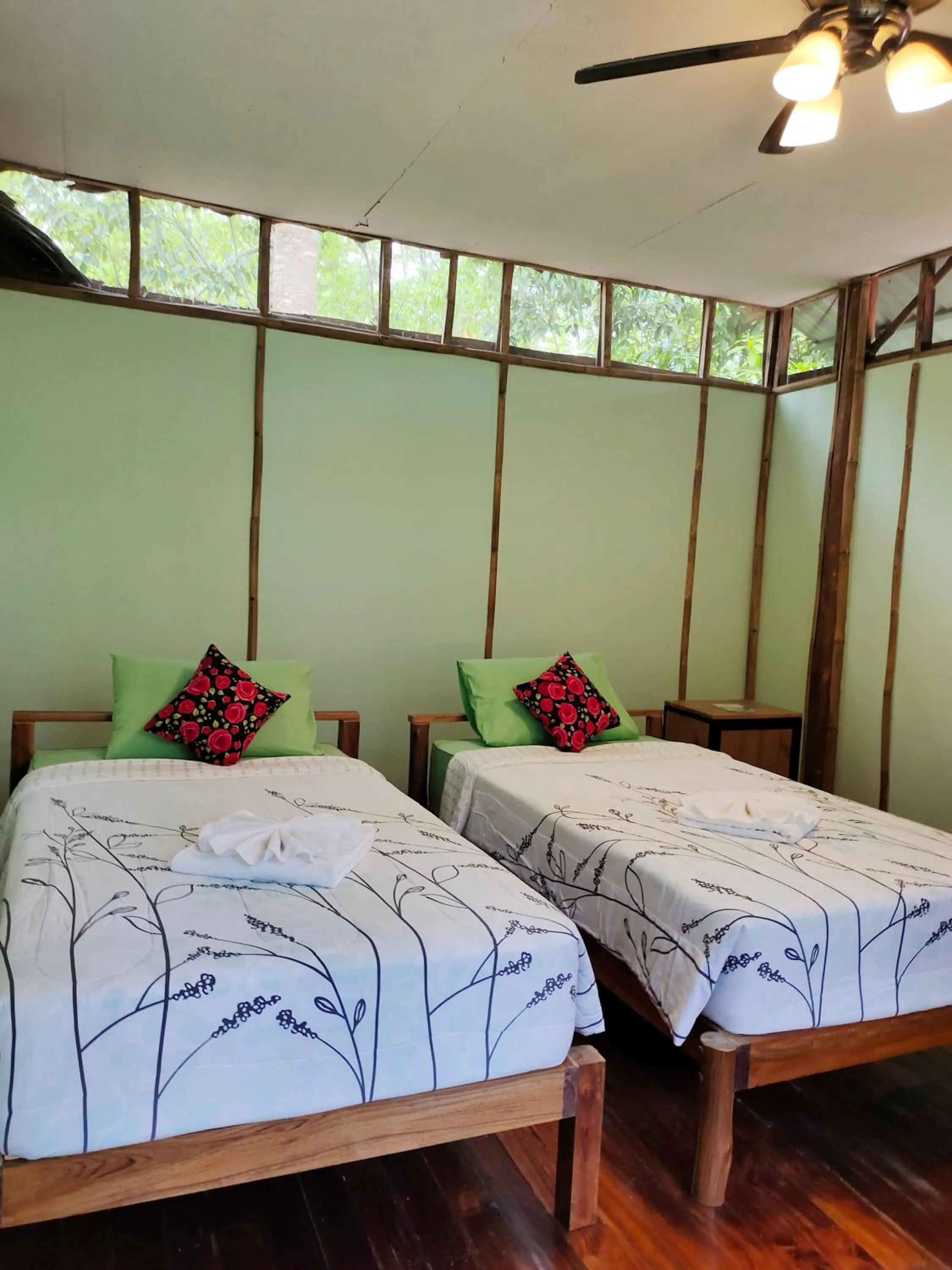 Bed in Bansuanphutarn