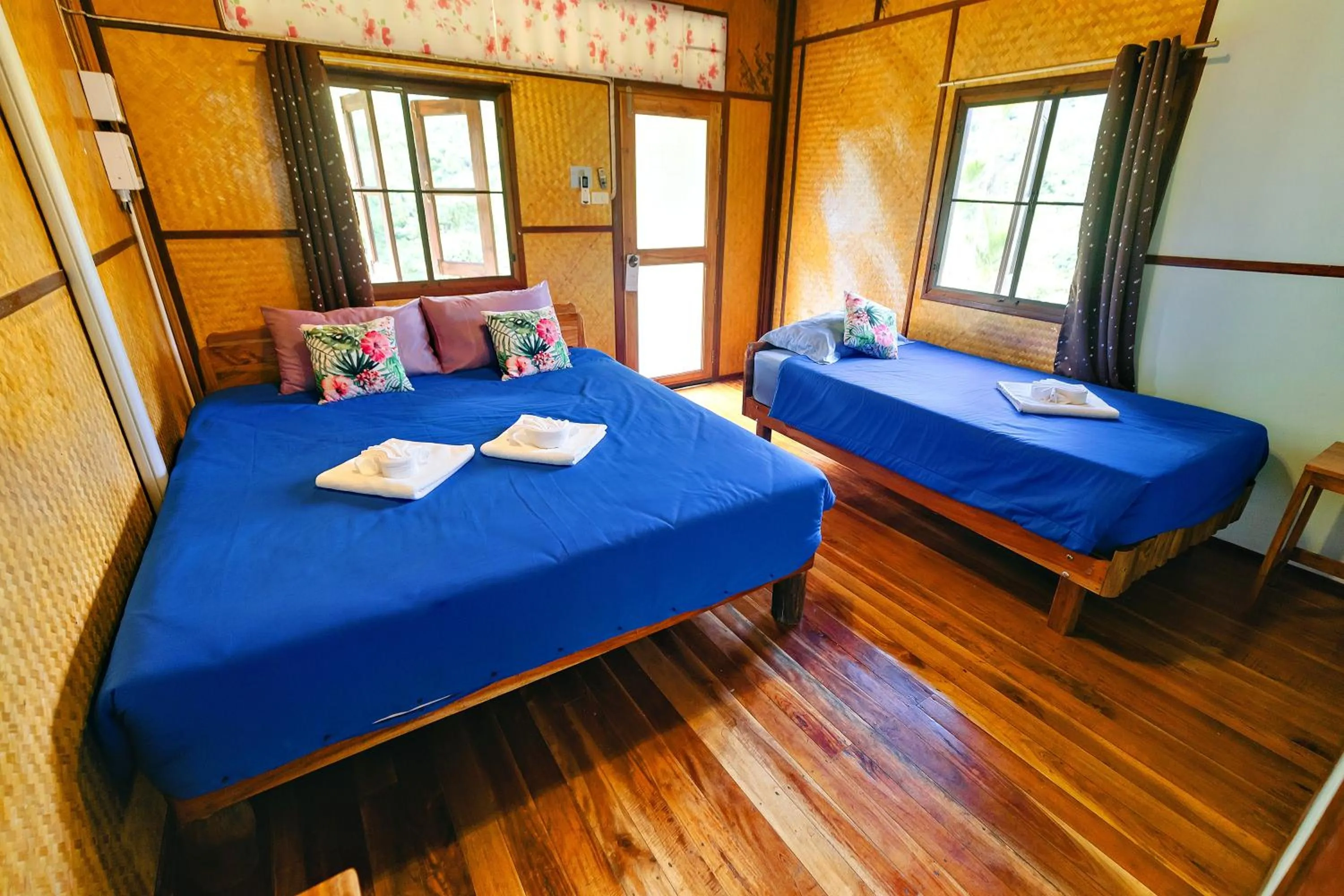 Bed in Bansuanphutarn