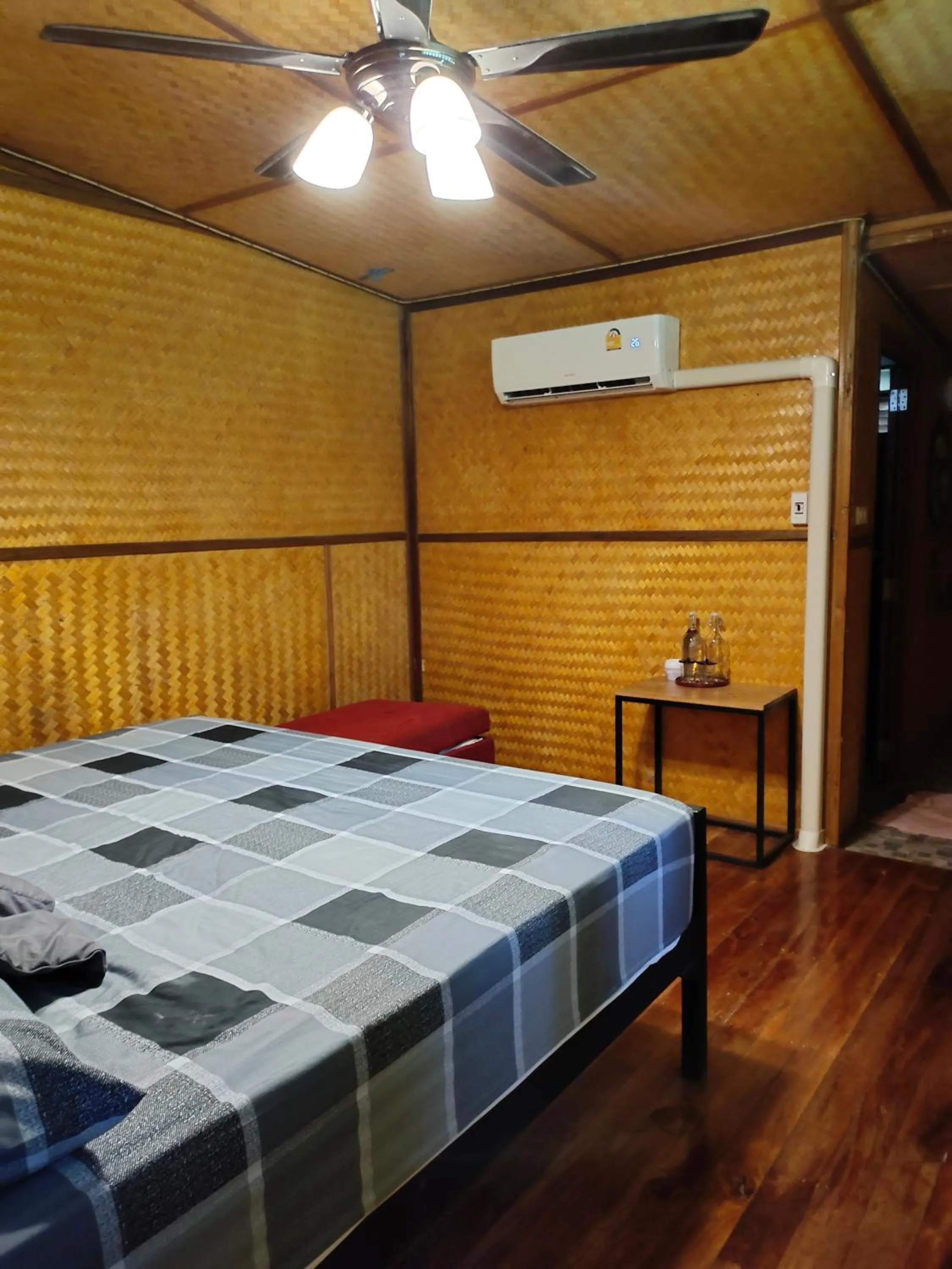 Bedroom, Bed in Bansuanphutarn