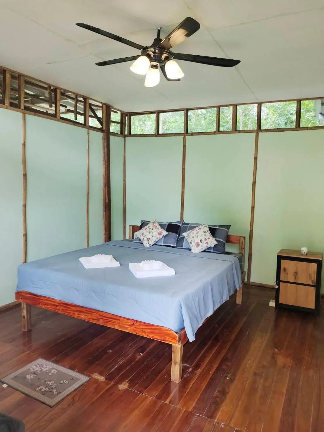 Bed in Bansuanphutarn