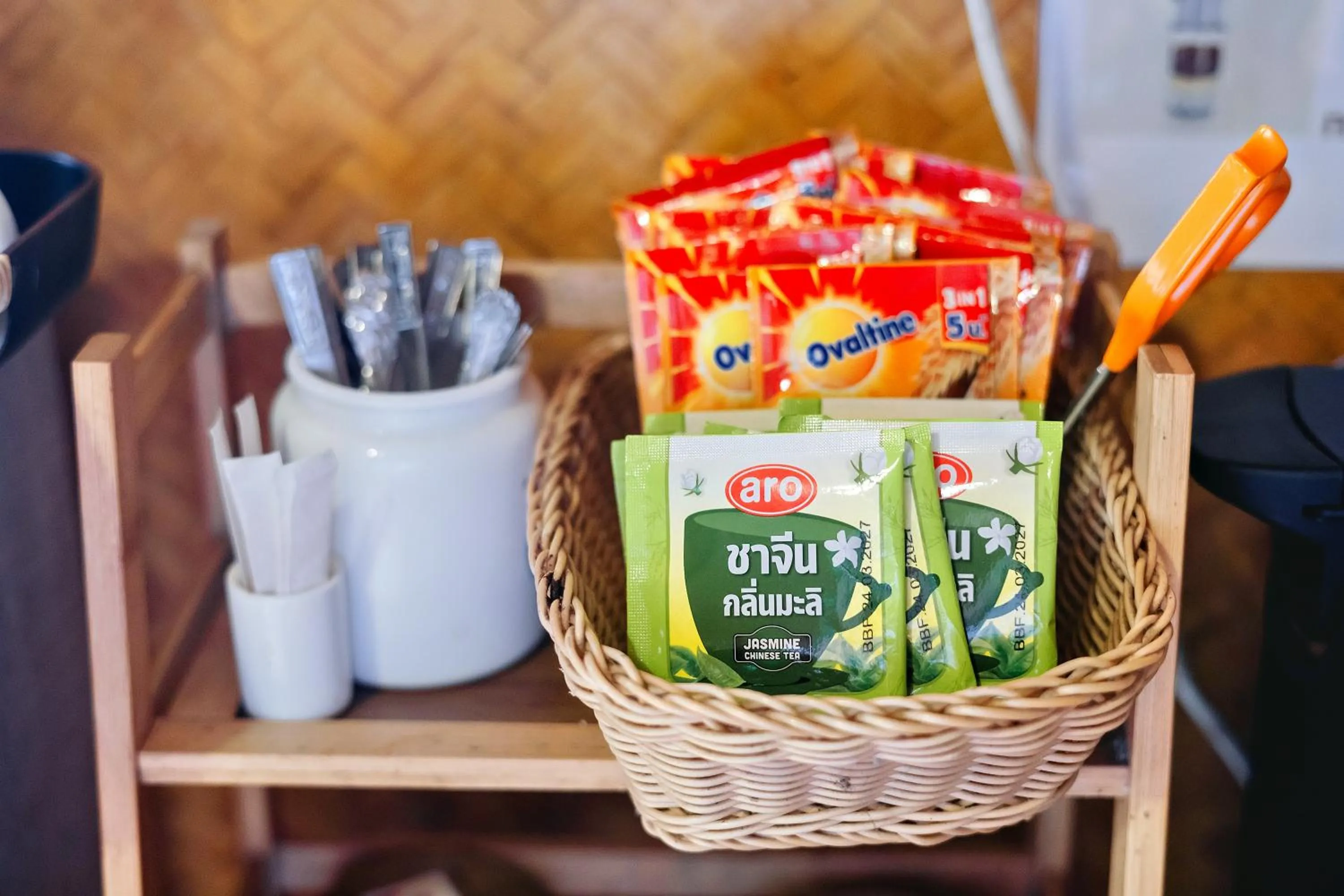 Buffet breakfast in Bansuanphutarn