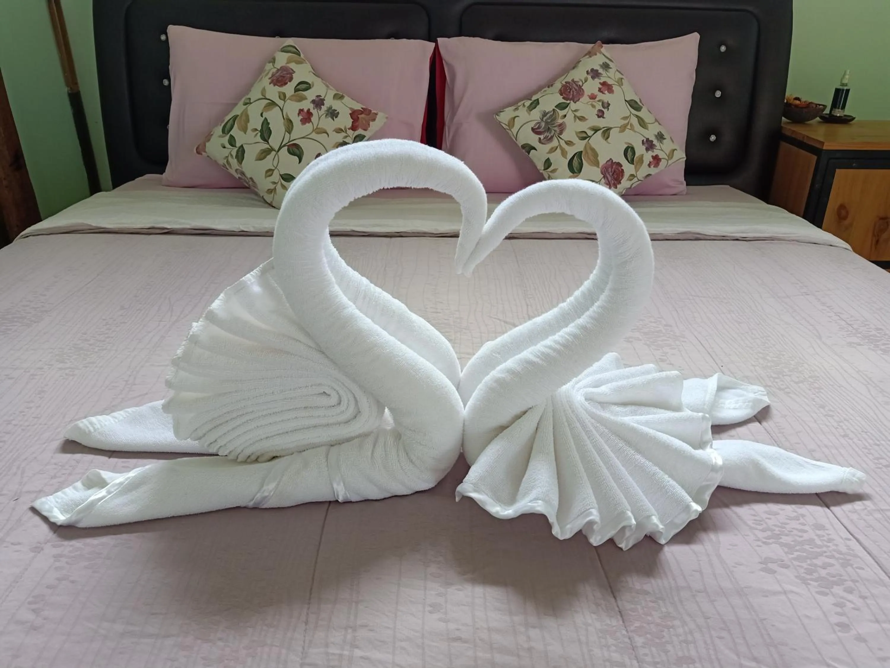 Bed in Bansuanphutarn