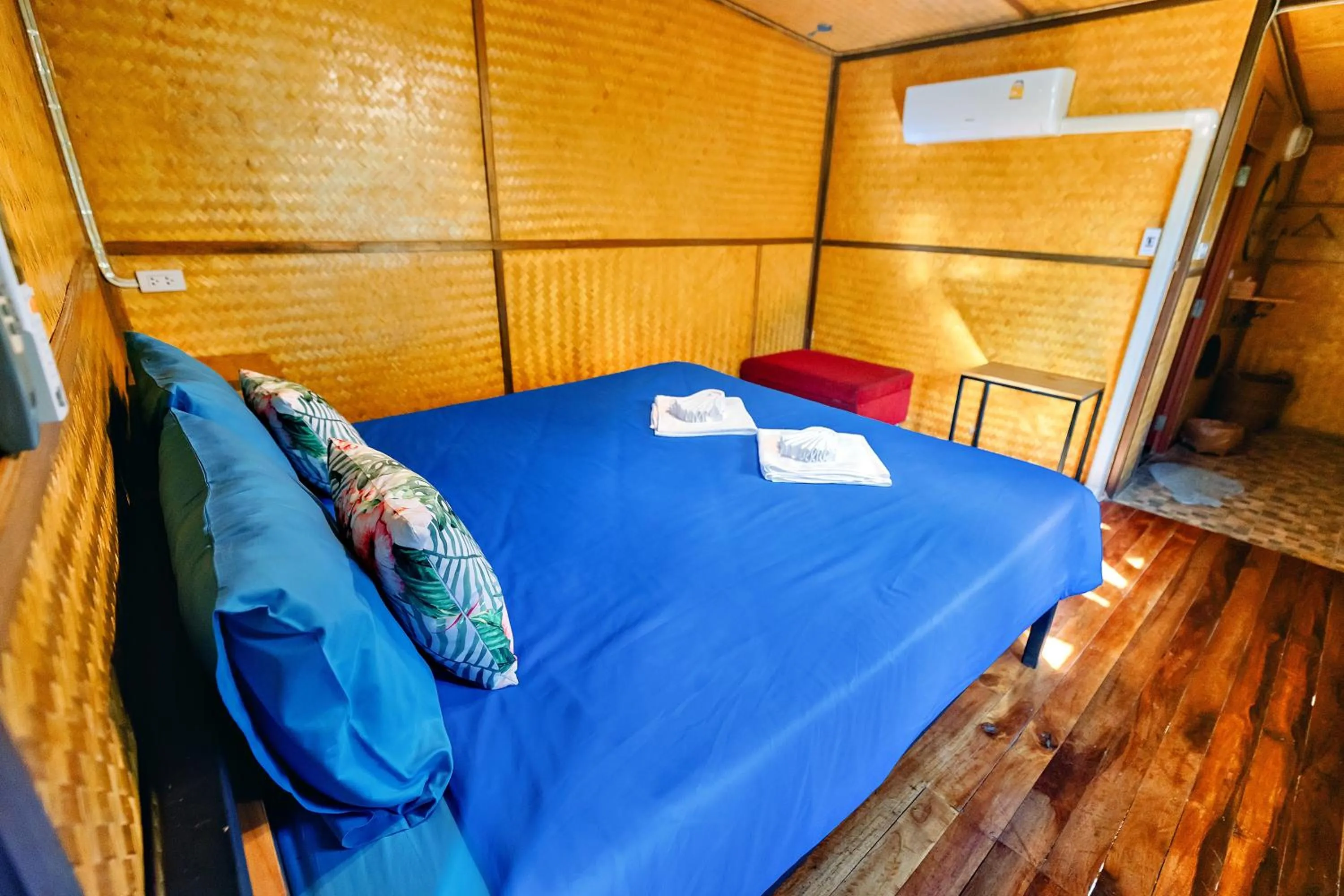 Bed in Bansuanphutarn