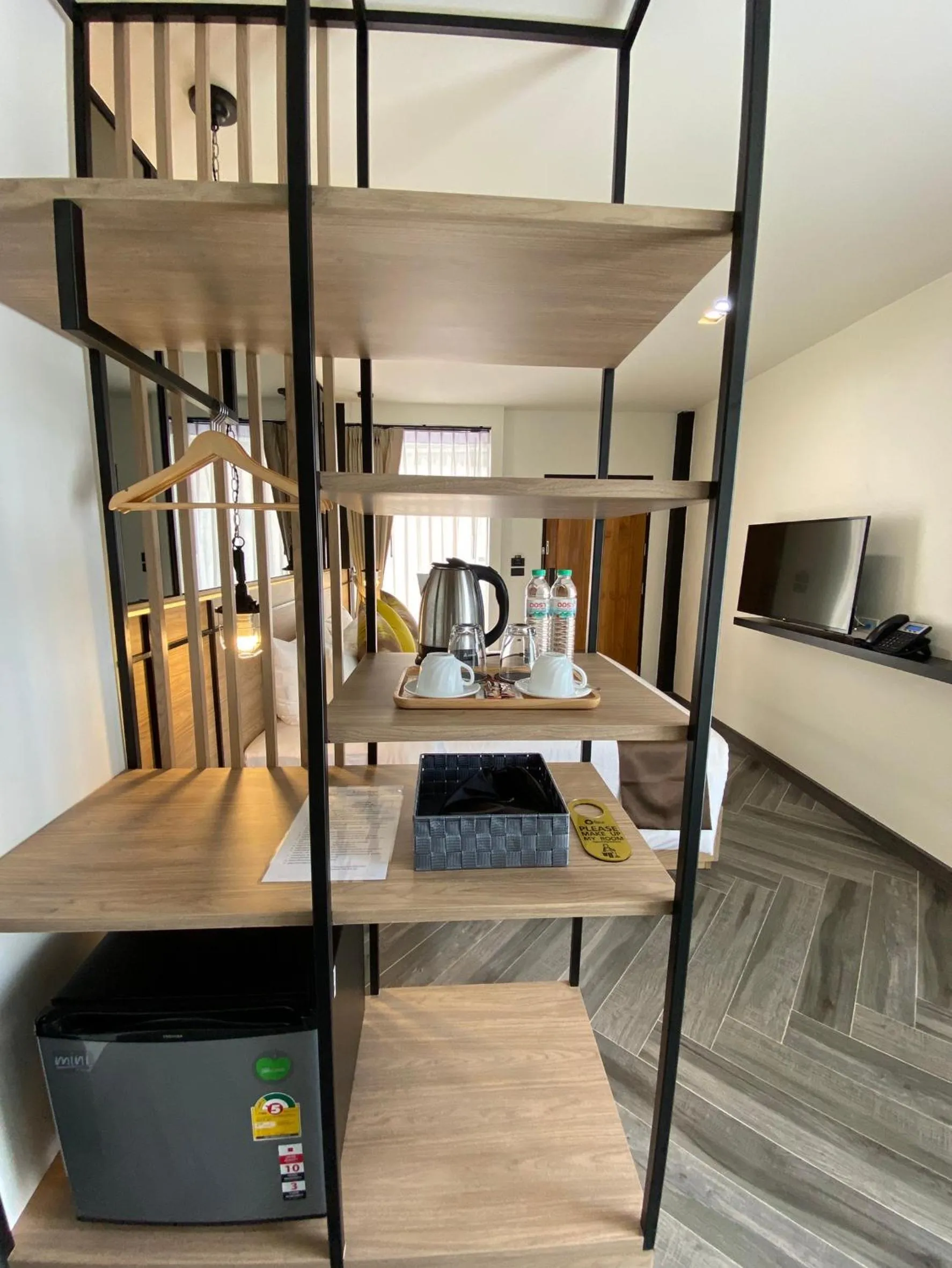 Photo of the whole room, Bed in The Gold Living Life