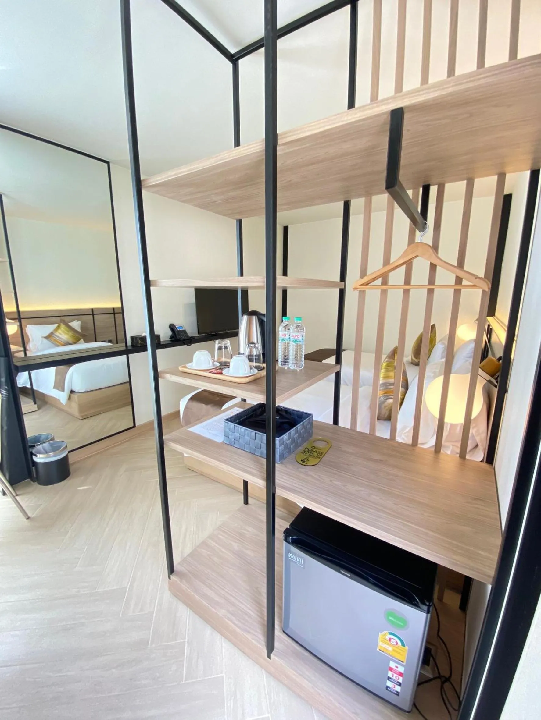 Bedroom, Bed in The Gold Living Life