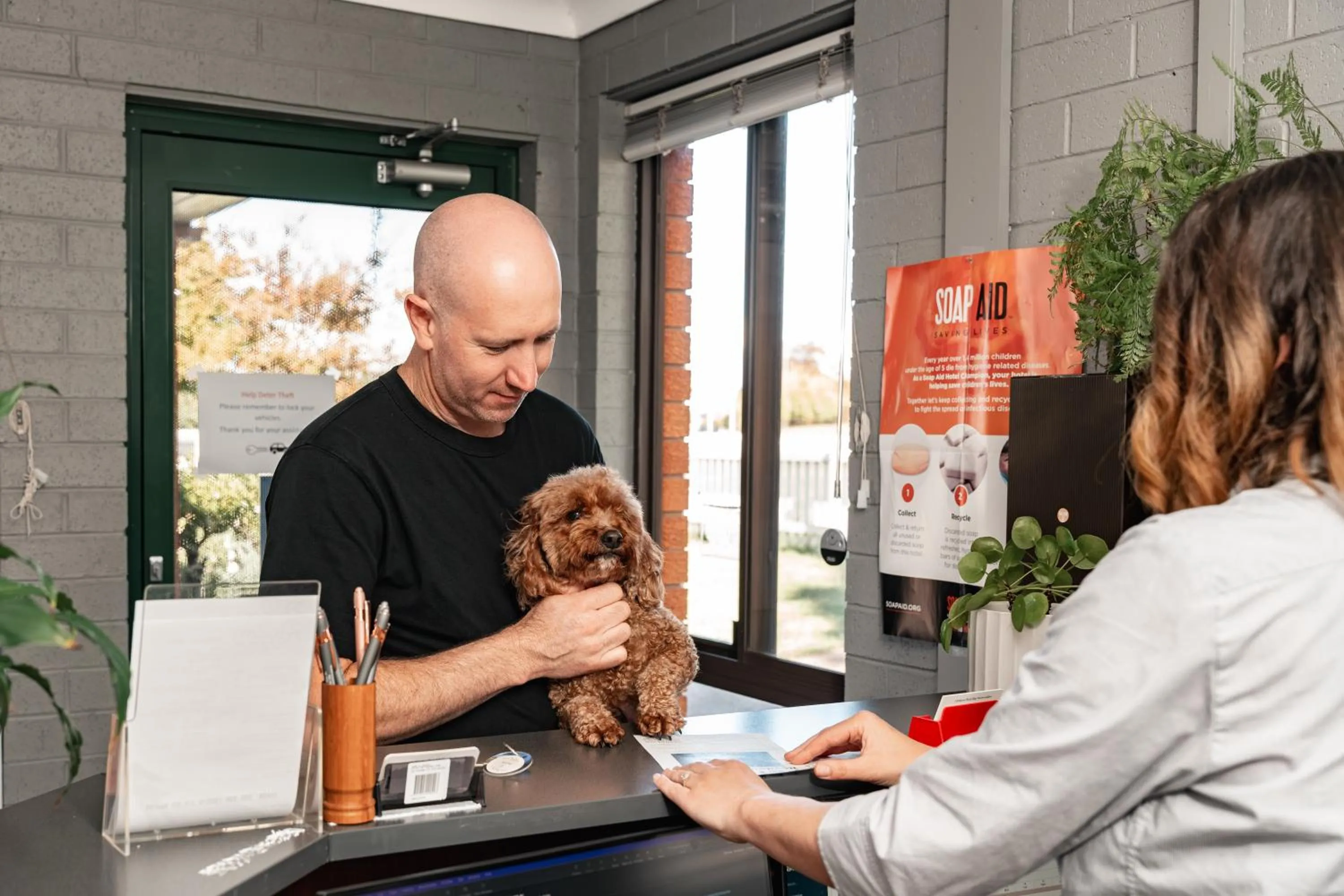 People in Roydons Motor Inn