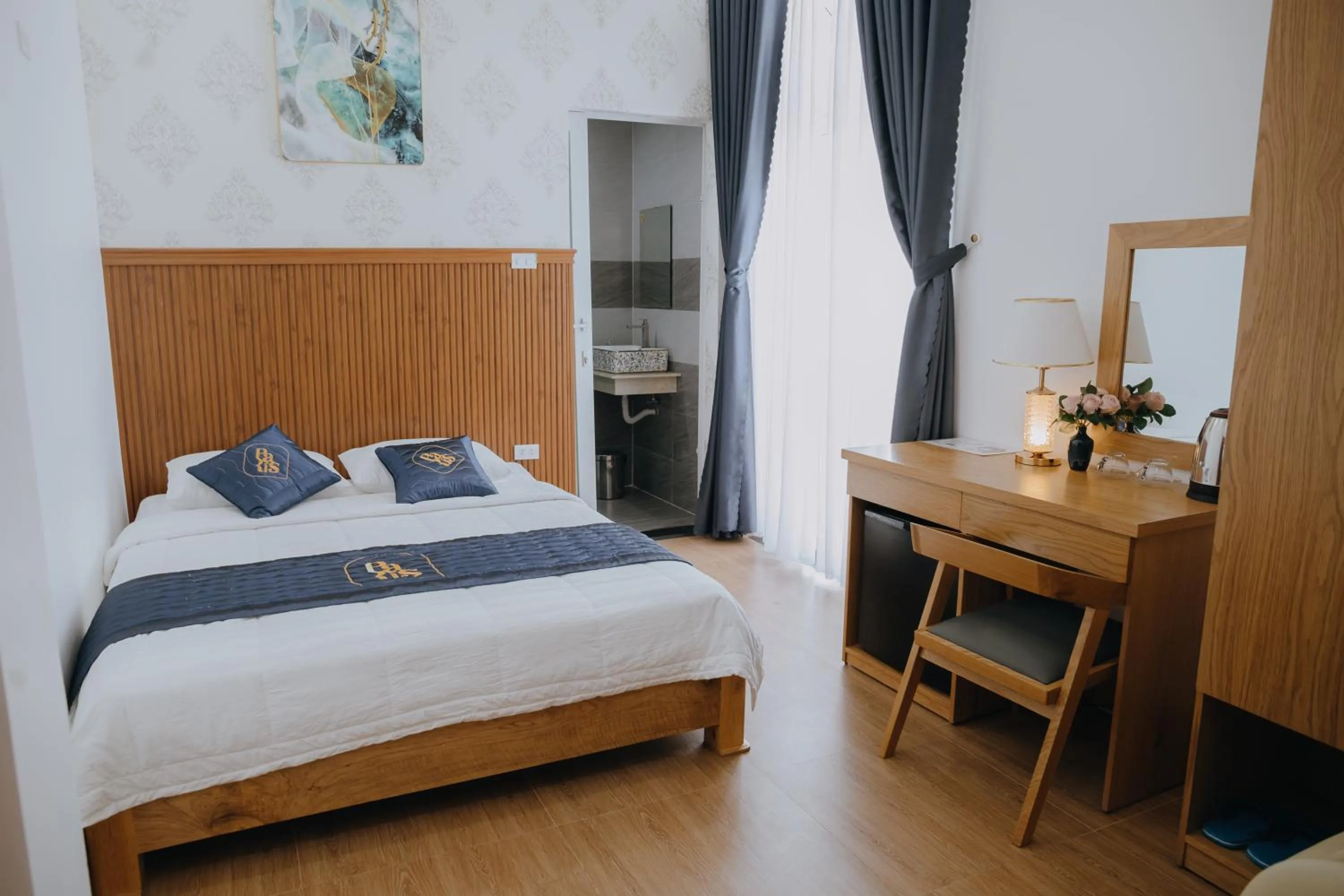 Bedroom, Bed in Paris Hotel Bình Thuận