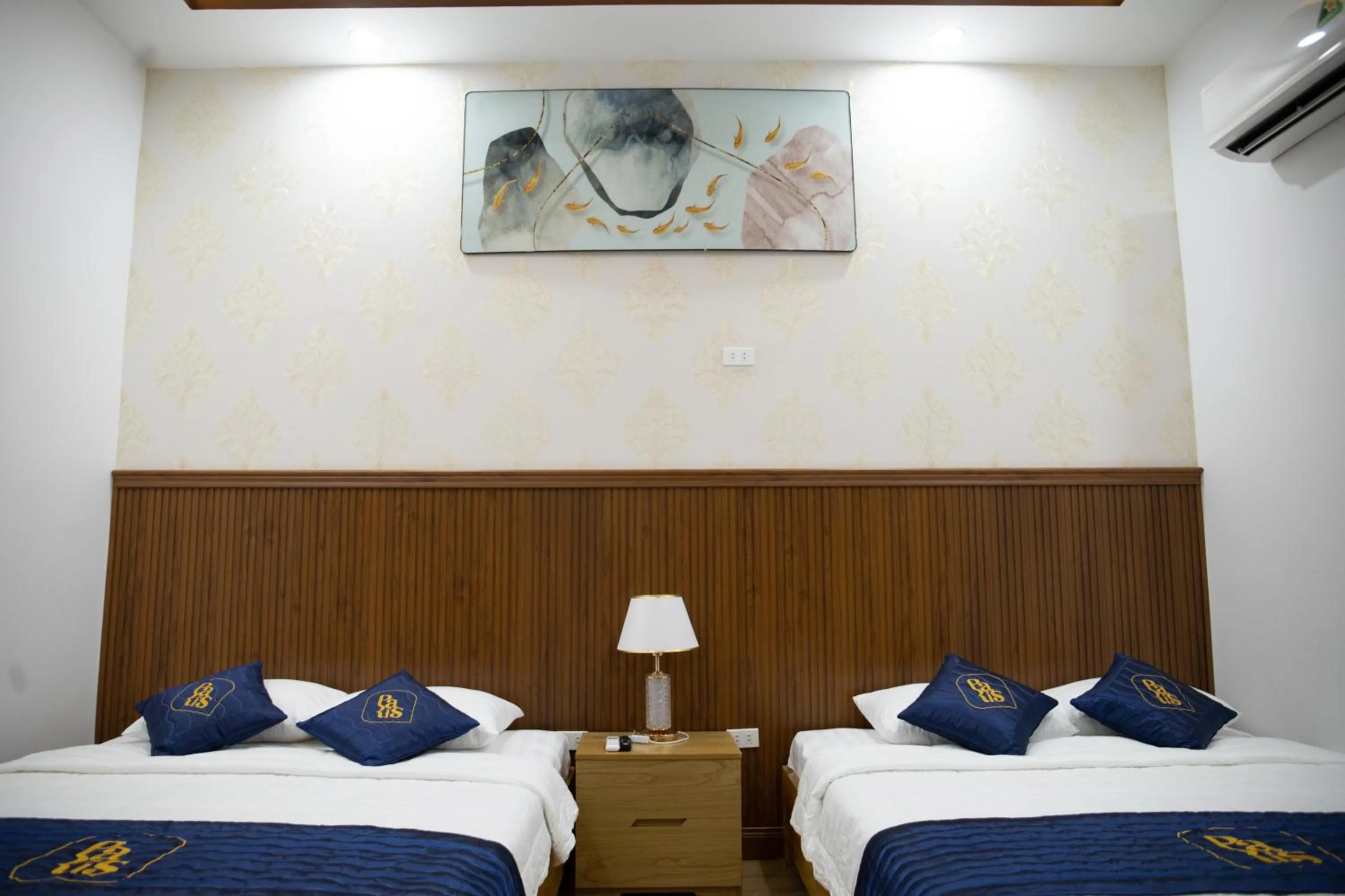 Bed in Paris Hotel Bình Thuận