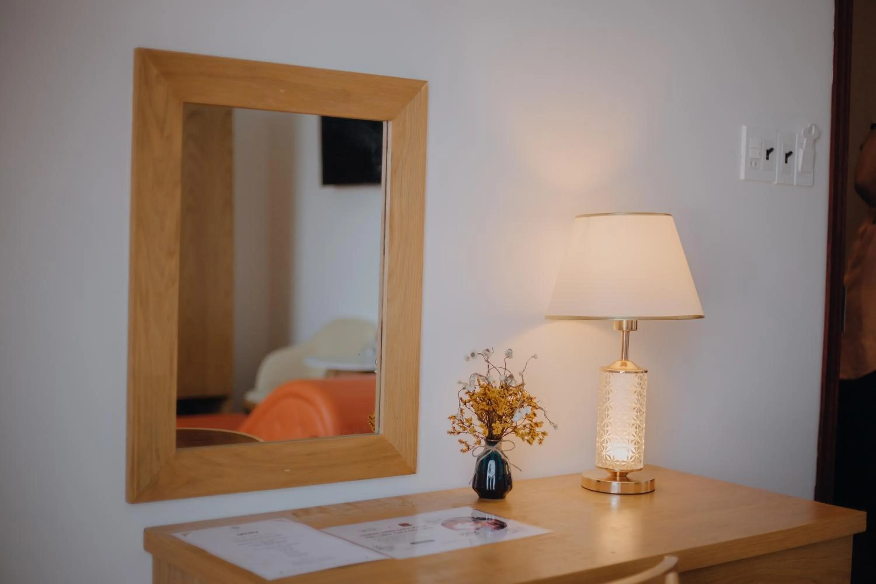Decorative detail, Bed in Paris Hotel Bình Thuận