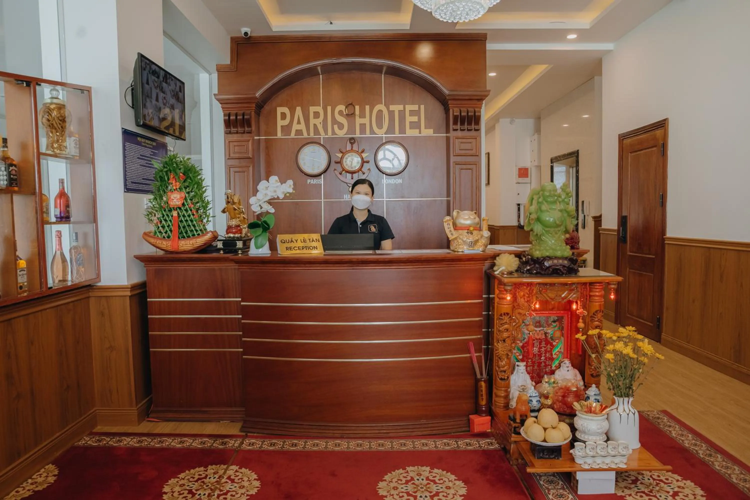 Lobby or reception in Paris Hotel Bình Thuận
