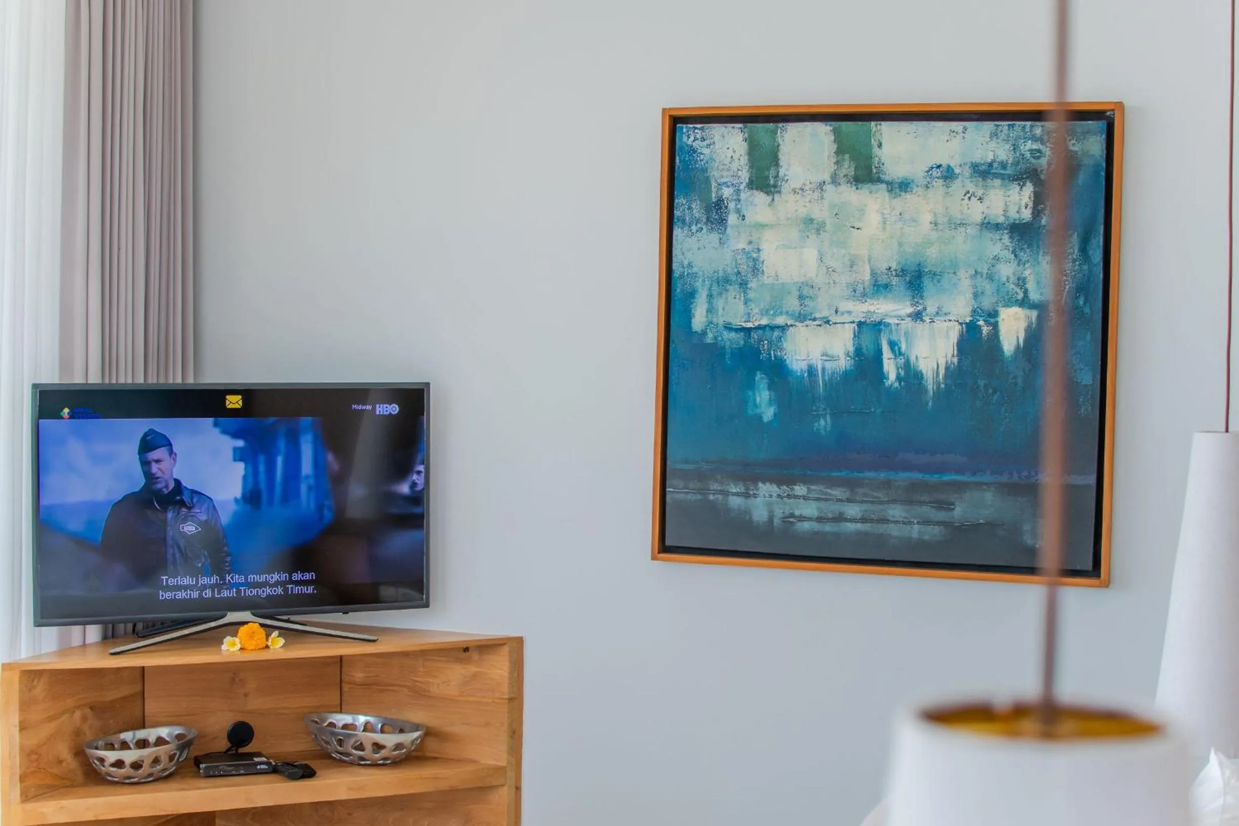 TV and multimedia in Deep Blue Villa Bali