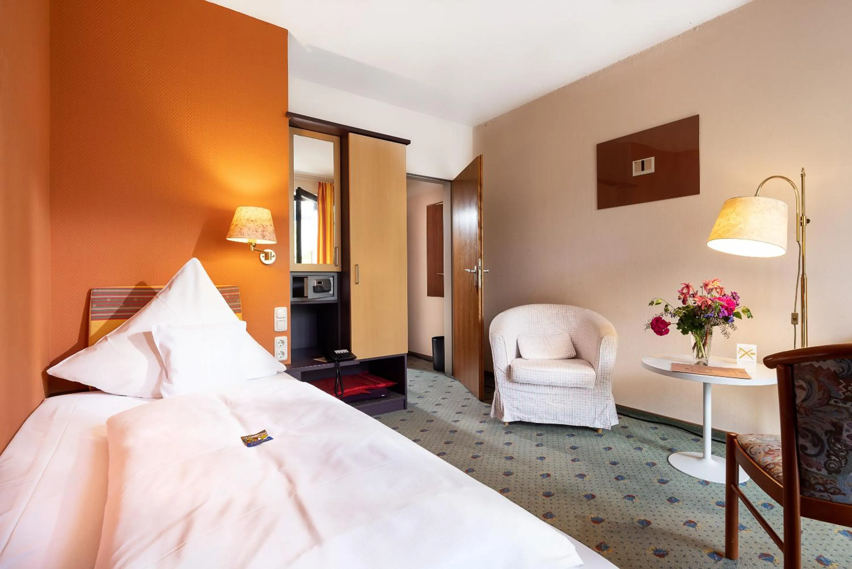 Bedroom, Bed in Parkhotel Hitzacker