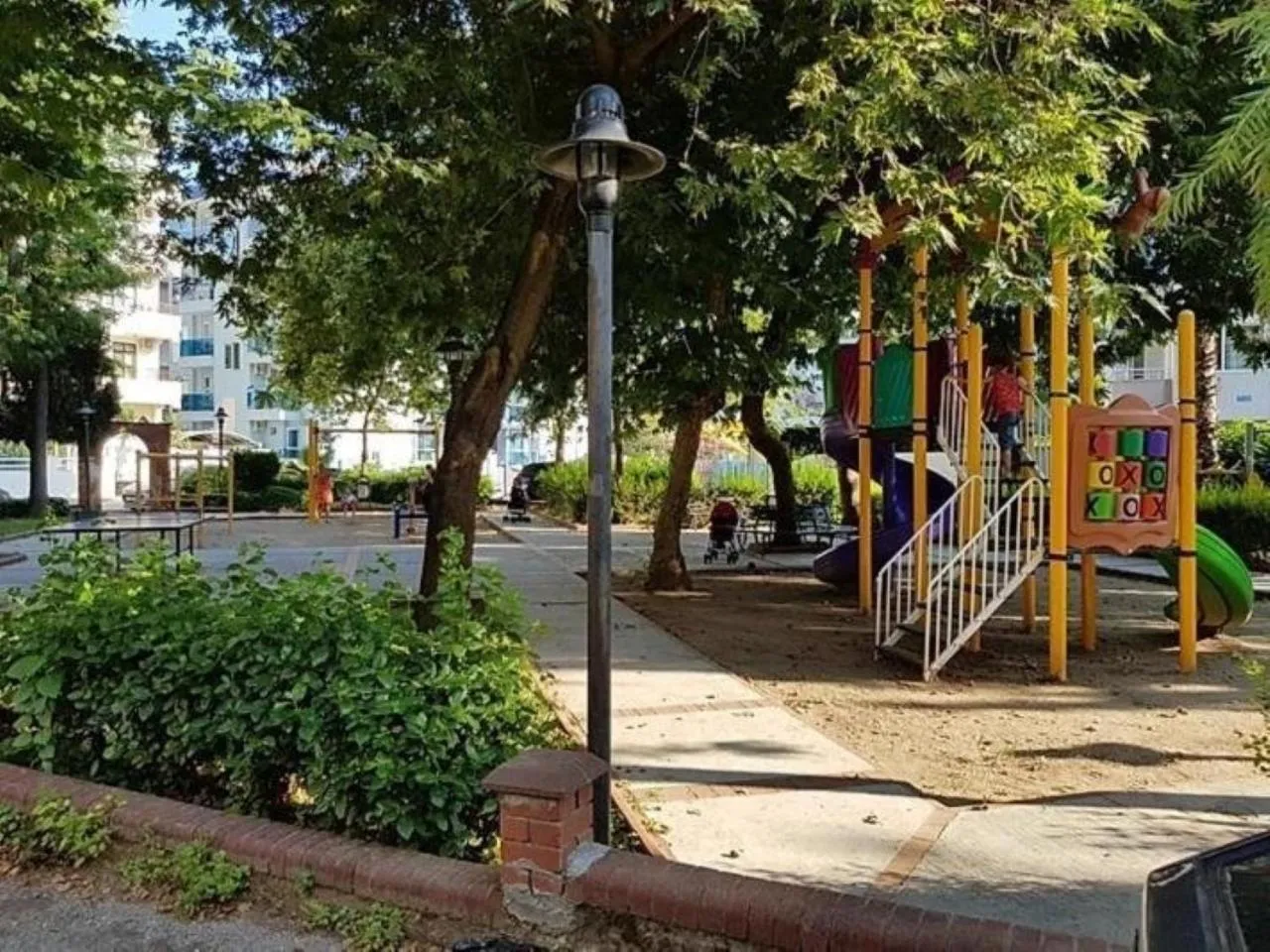 Children play ground in Christina Apart Otel