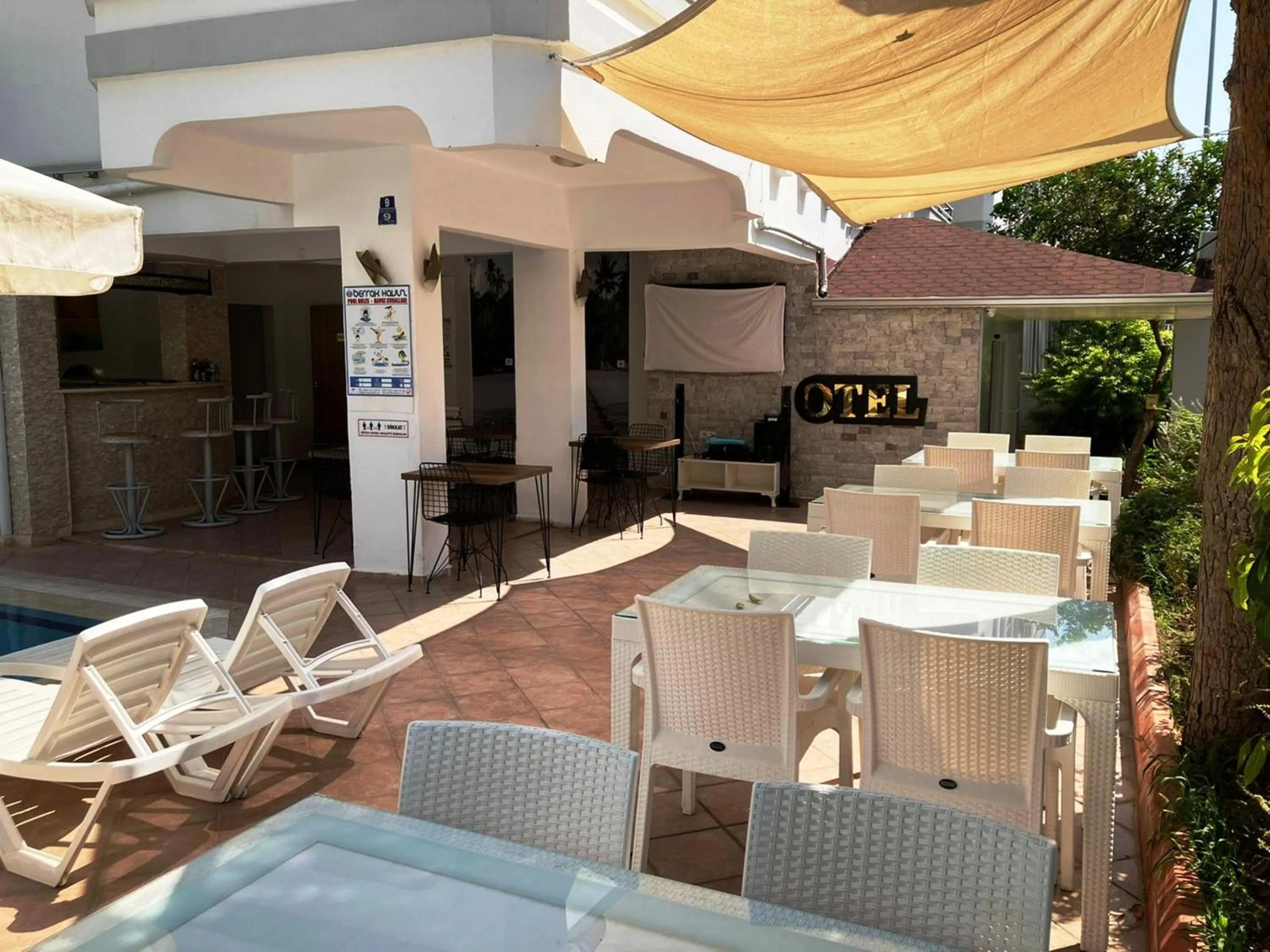 Property building in Christina Apart Otel