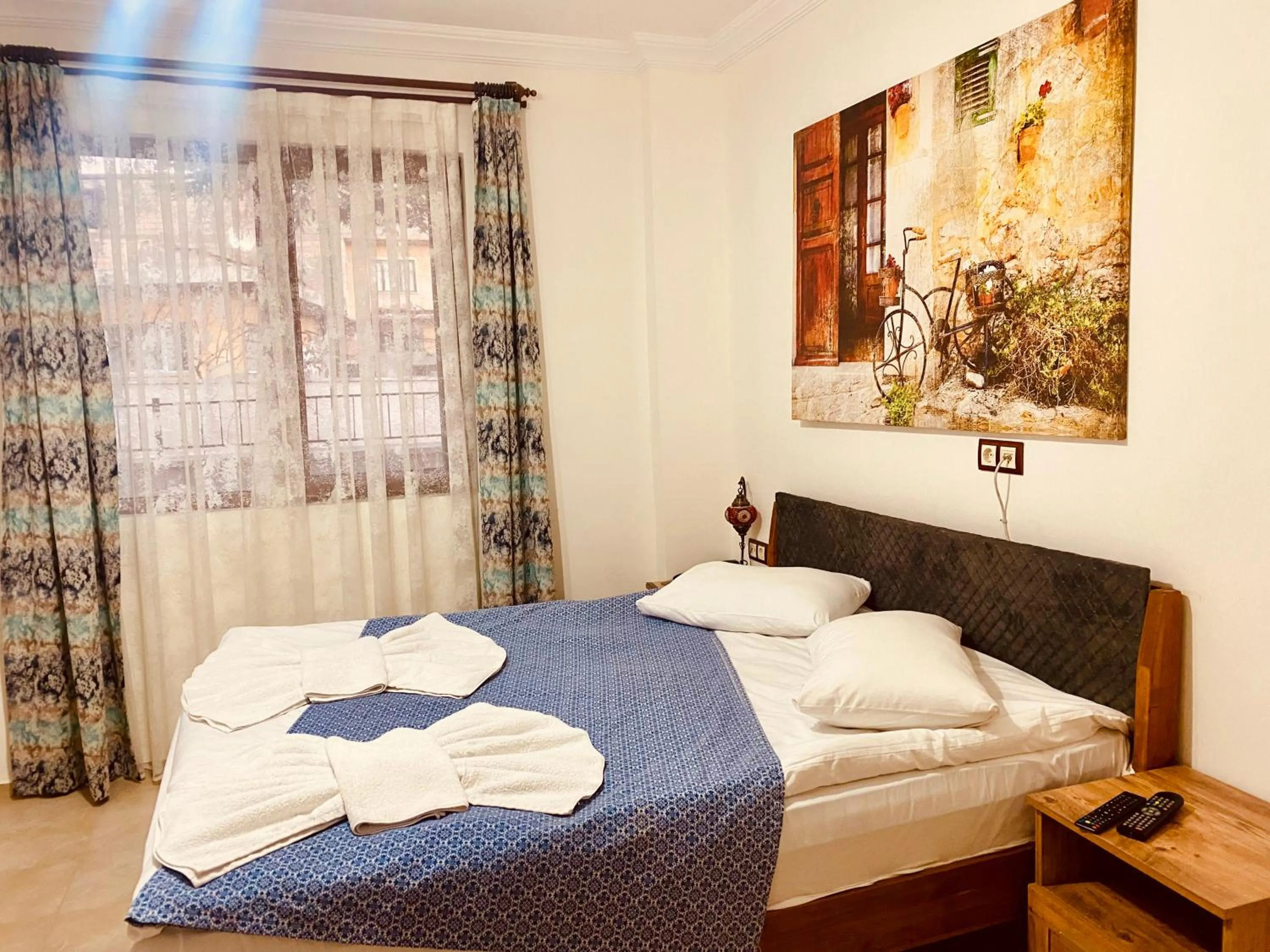 Bed in Aysultan Stone House