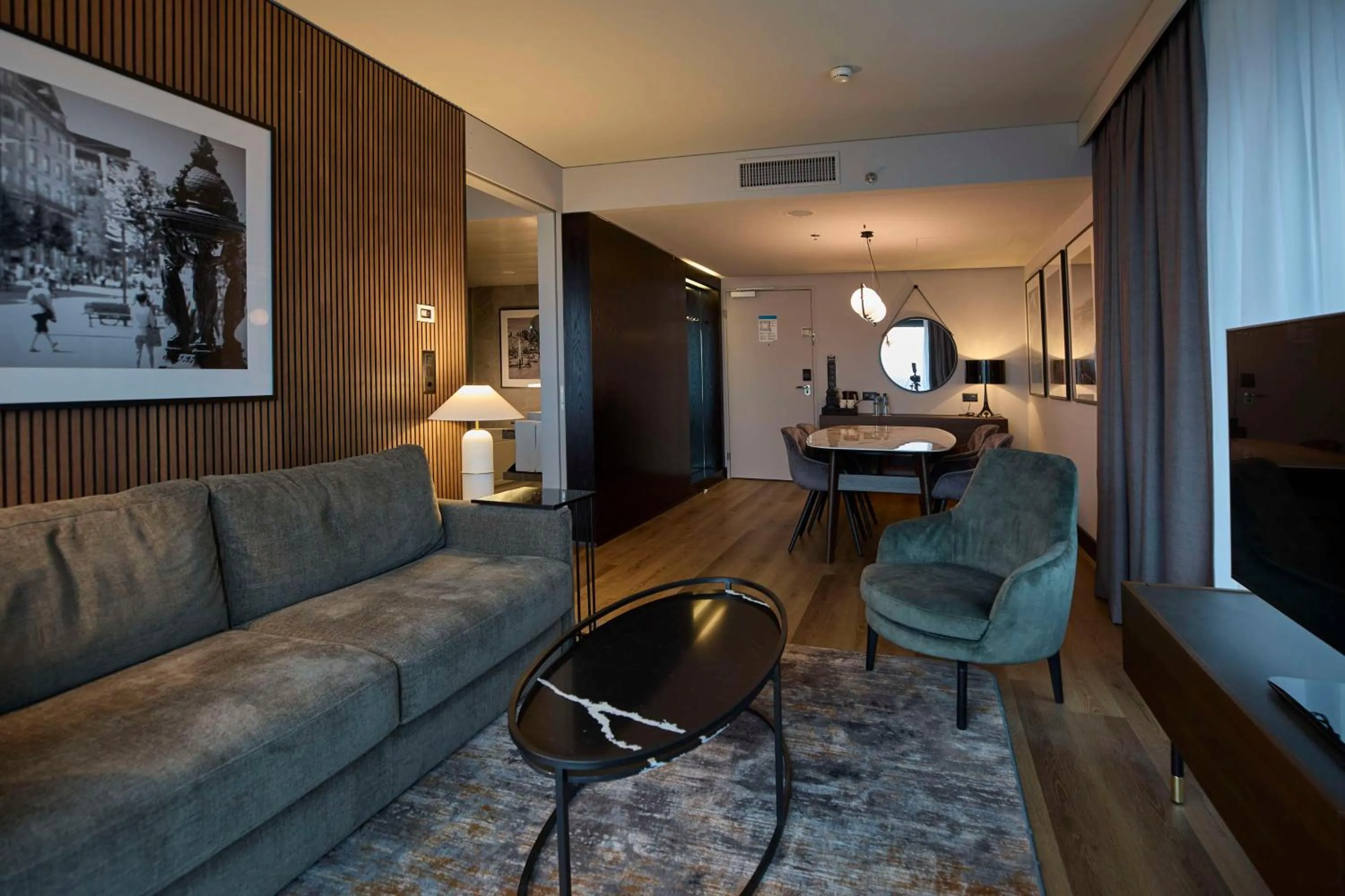 Photo of the whole room in Radisson Blu Hotel Zurich Airport