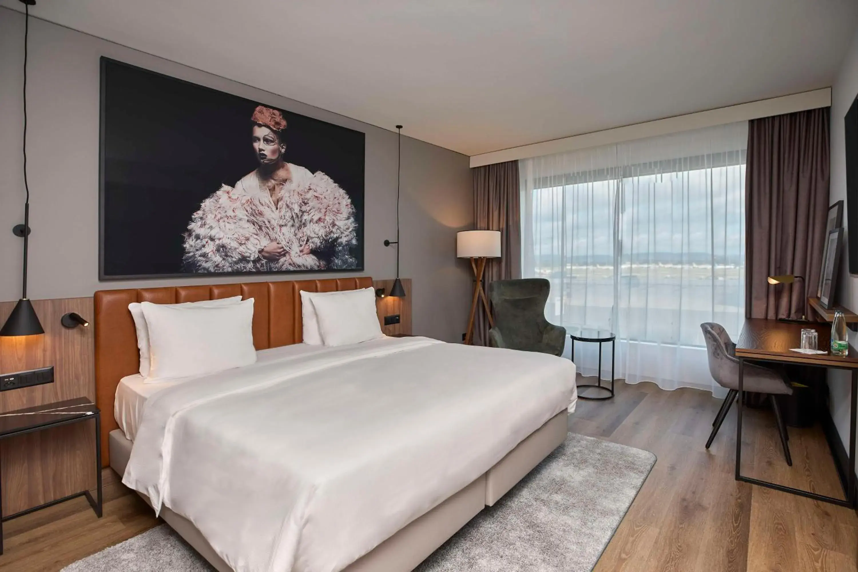 Bedroom, Bed in Radisson Blu Hotel Zurich Airport Bedroom, Bed in Radisson Blu Hotel Zurich Airport