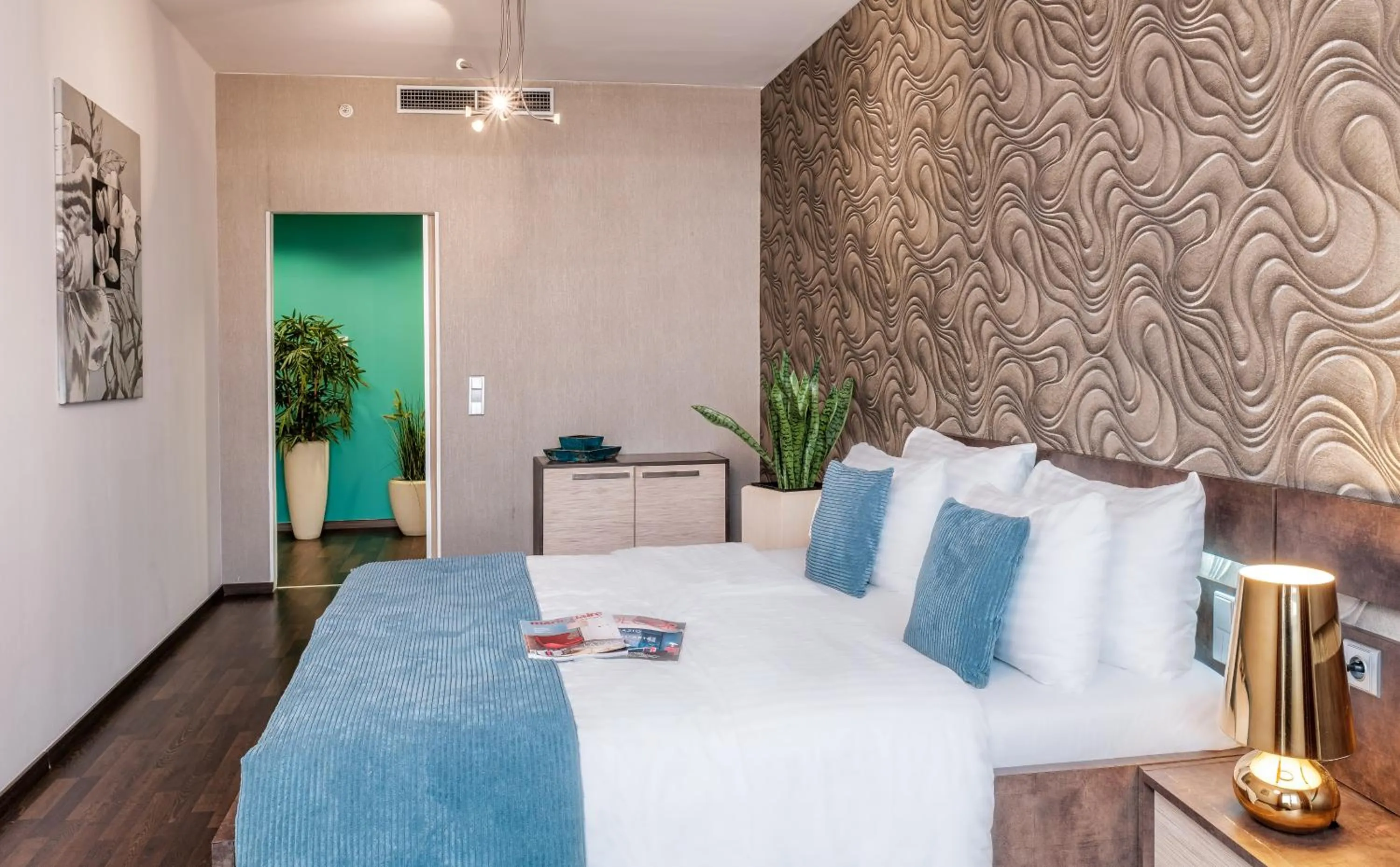 Bedroom, Bed in VN3 Terraces Suites by Adrez