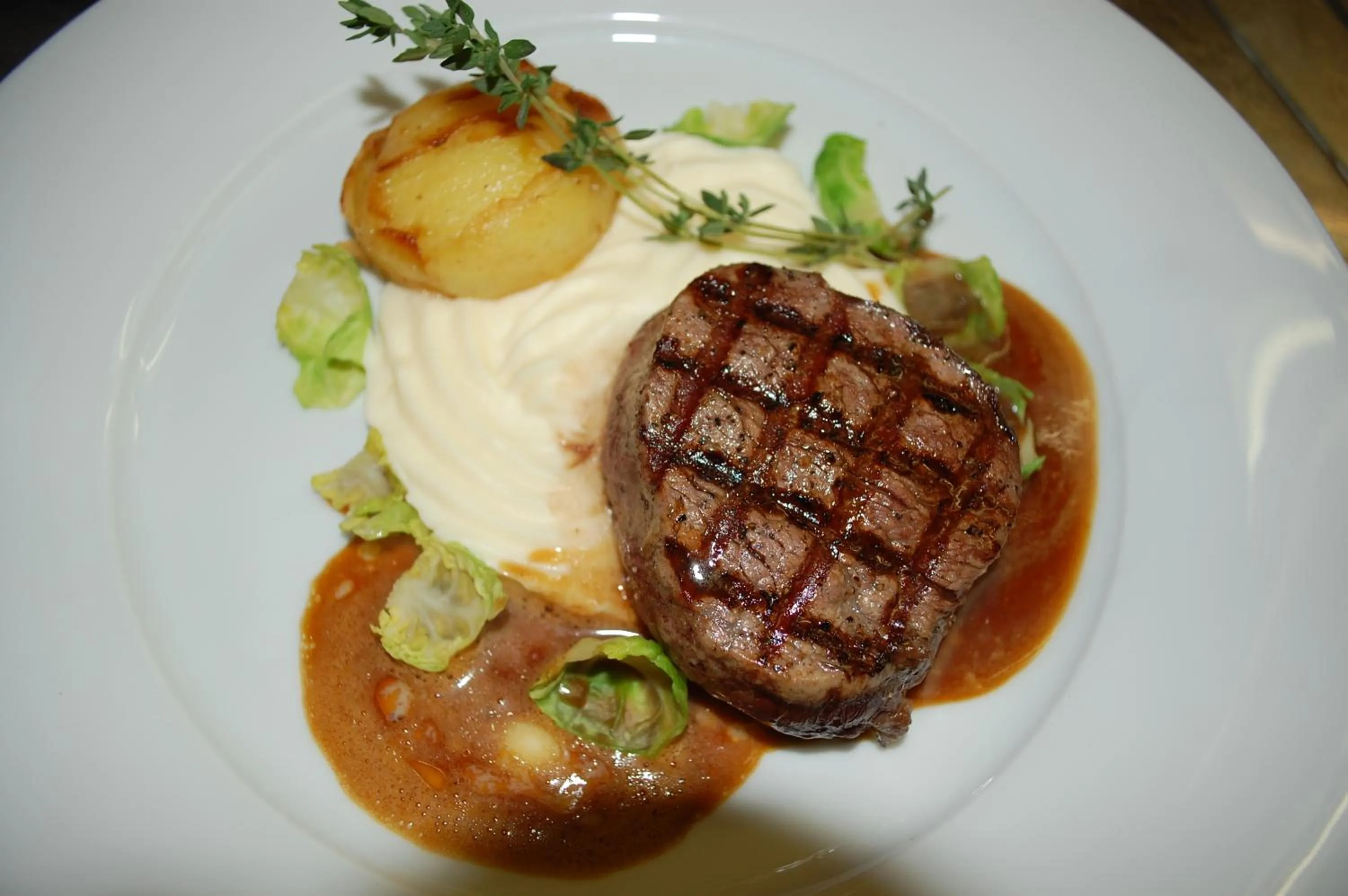 Food close-up in Parkhotel Krone