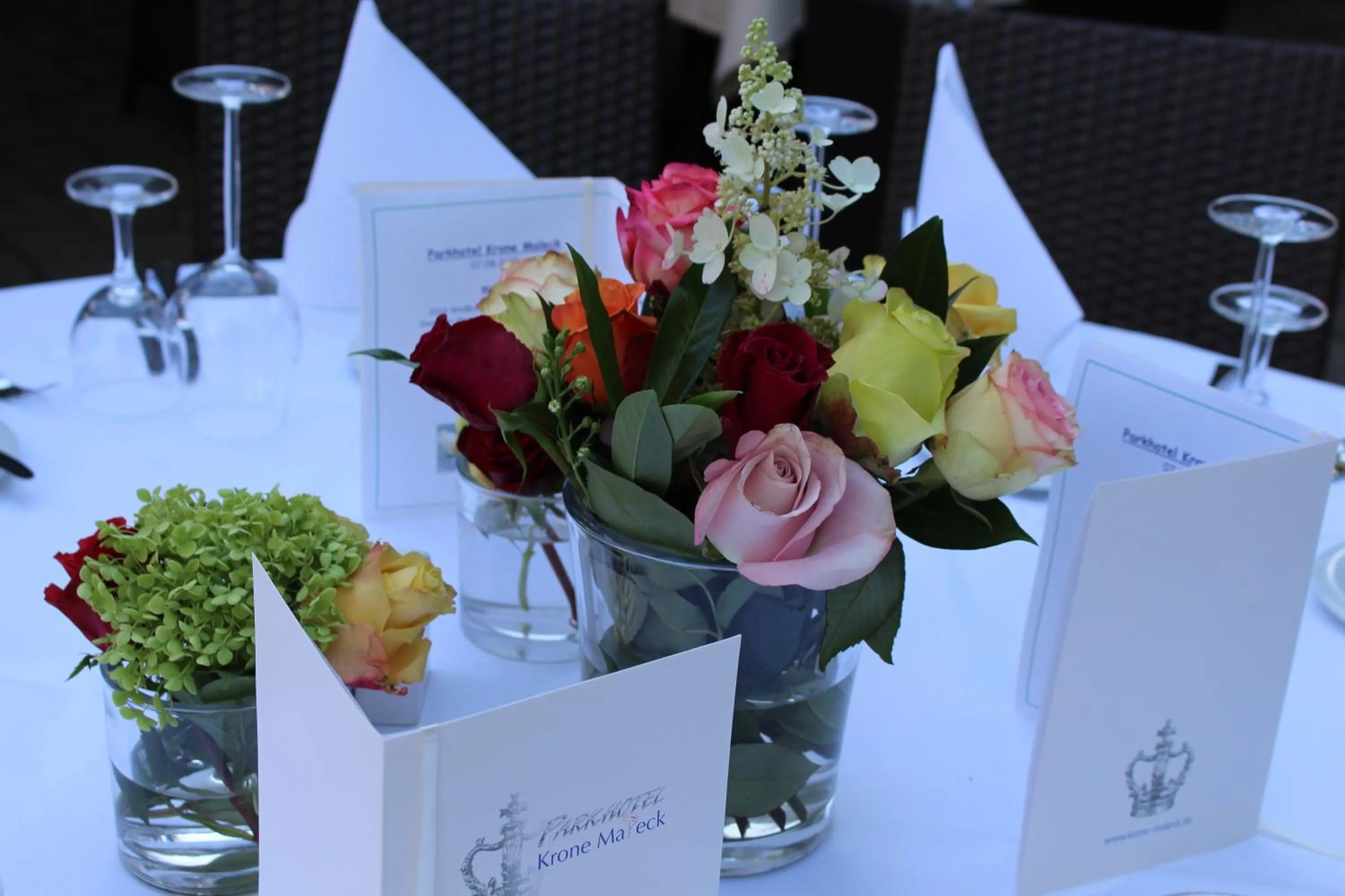 Restaurant/places to eat in Parkhotel Krone