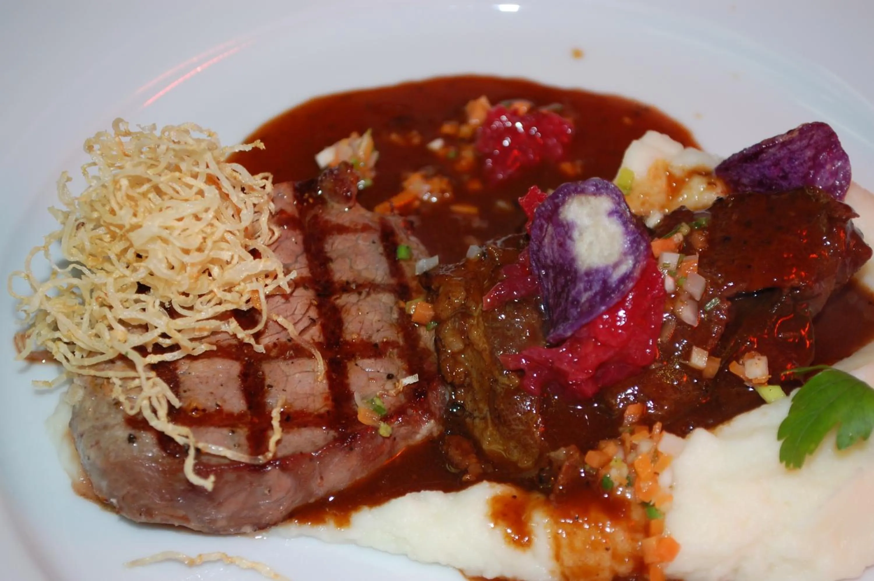 Food close-up in Parkhotel Krone