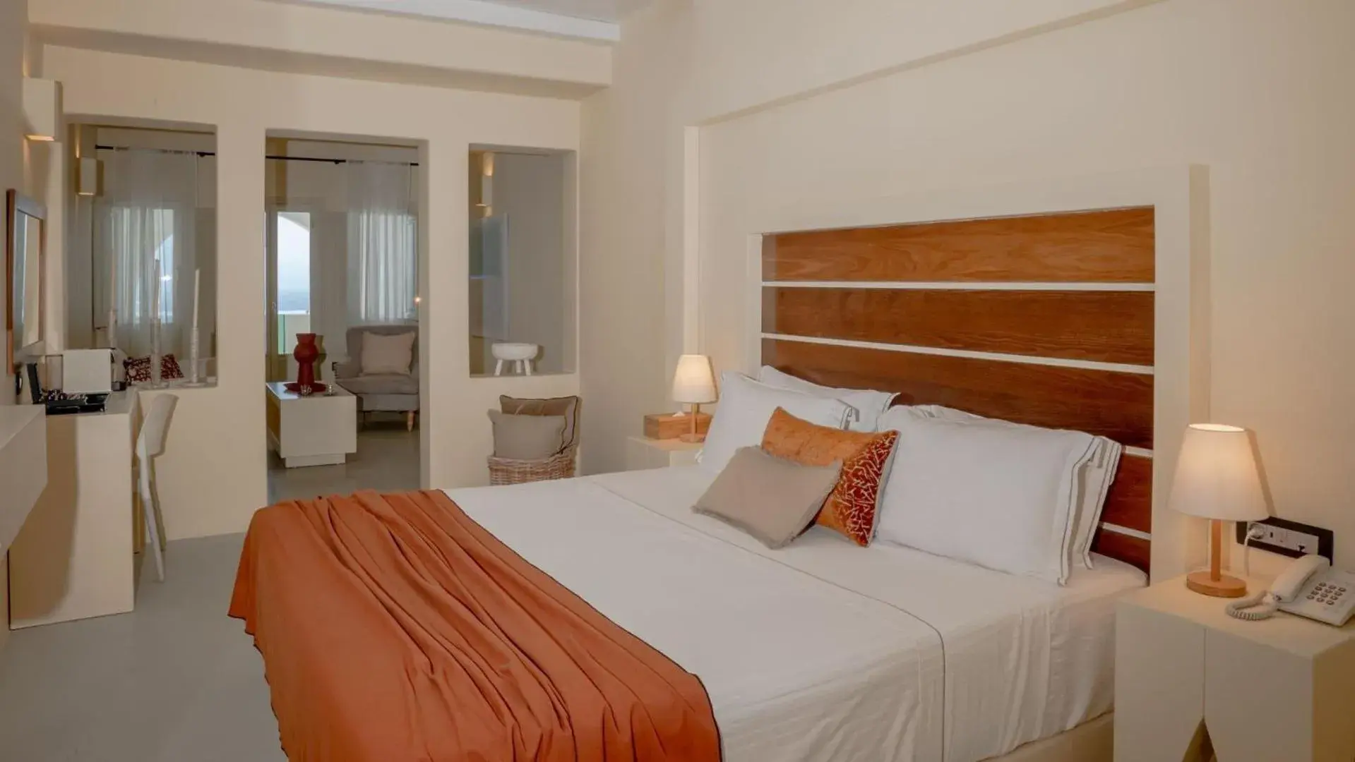 Executive Blue Suite with Hot Tub & Caldera View in Apeiron Blue Santorini - Adults Only 14 plus - Apeiron Hotels Executive Blue Suite with Hot Tub & Caldera View in Apeiron Blue Santorini - Adults Only 14 plus - Apeiron Hotels