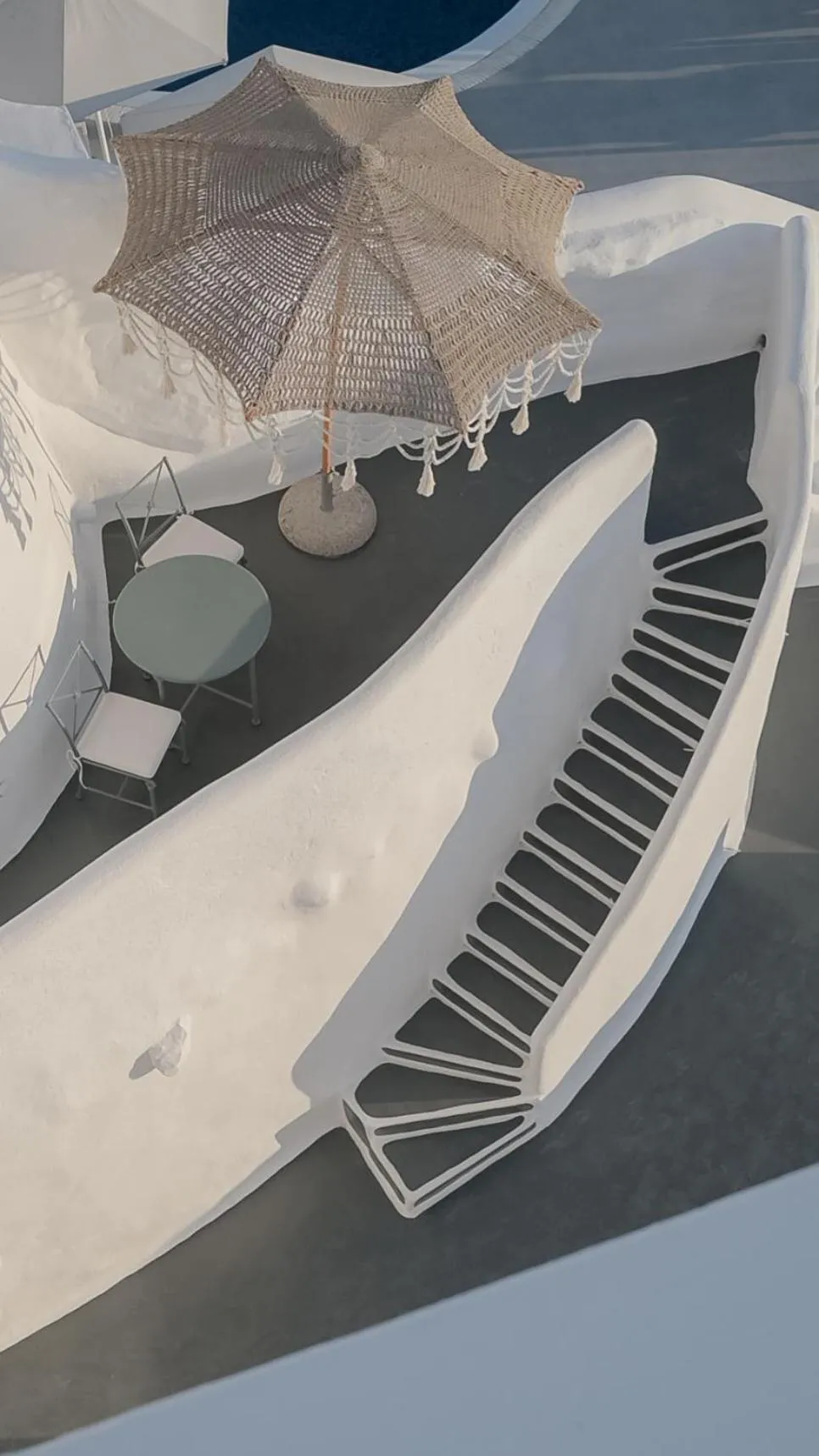 Balcony/Terrace in Apeiron Blue Santorini - Sustainable Adults Only 14 Plus