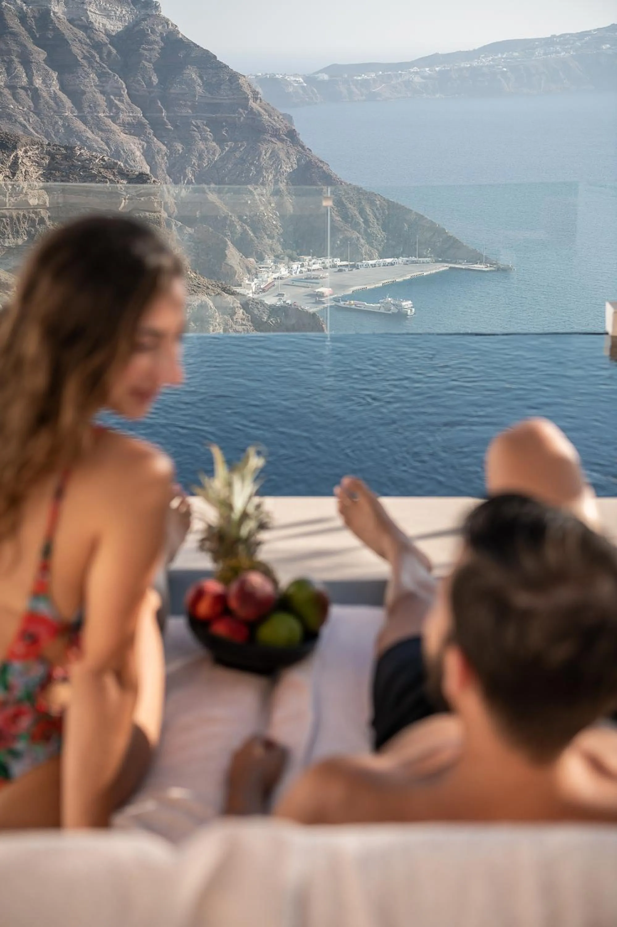 People in Apeiron Blue Santorini - Sustainable Adults Only 14 Plus