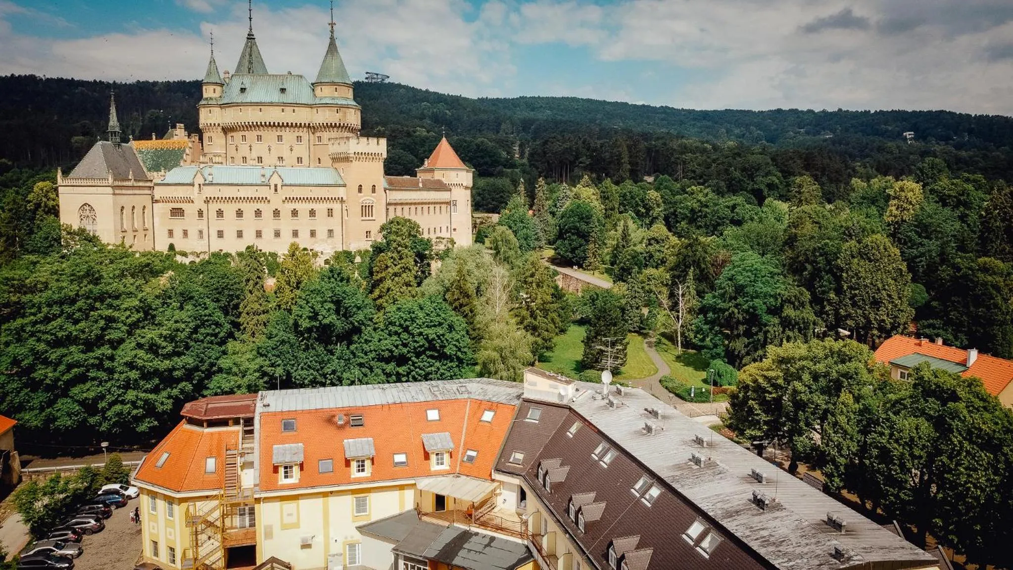 Nearby landmark in Hotel pod Zámkom