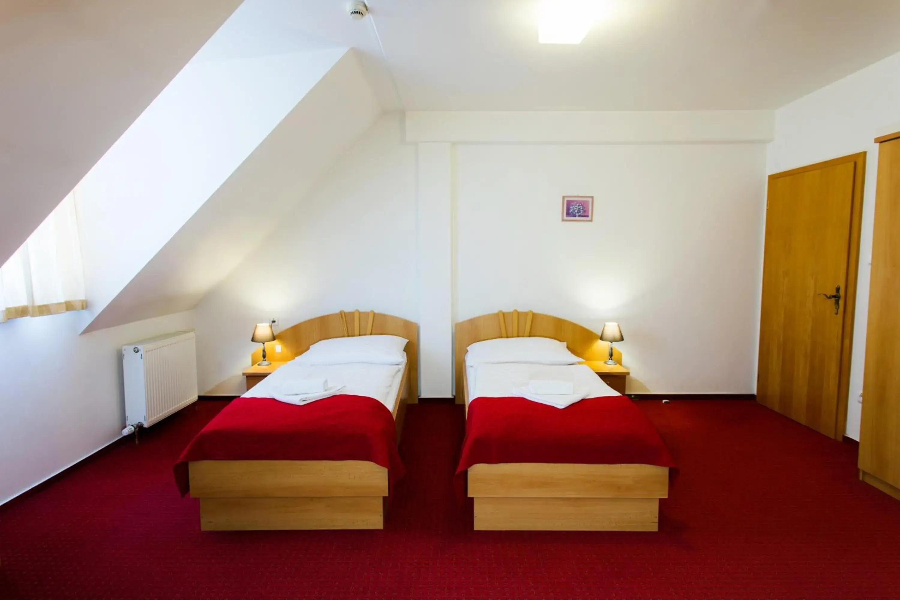 Twin Room in Hotel pod Zámkom Twin Room in Hotel pod Zámkom